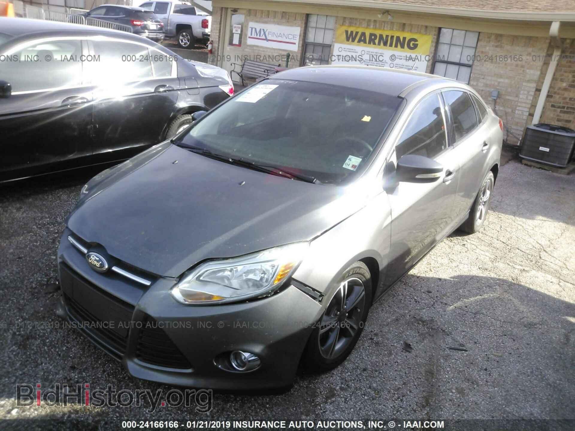 2014 FORD FOCUS - VIN: 1FADP3F22EL320097 - Фото 2