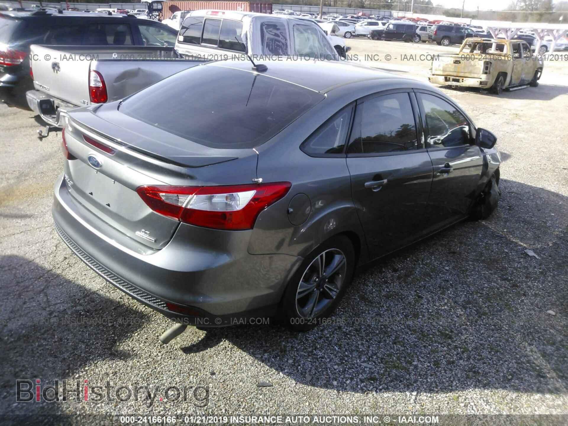 2014 FORD FOCUS - VIN: 1FADP3F22EL320097 - Фото 4