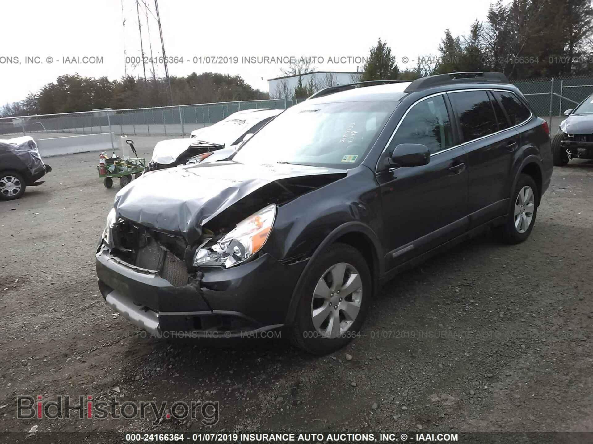 2011 SUBARU OUTBACK - VIN: 4S4BRDJC9B2357954 - Фото 2