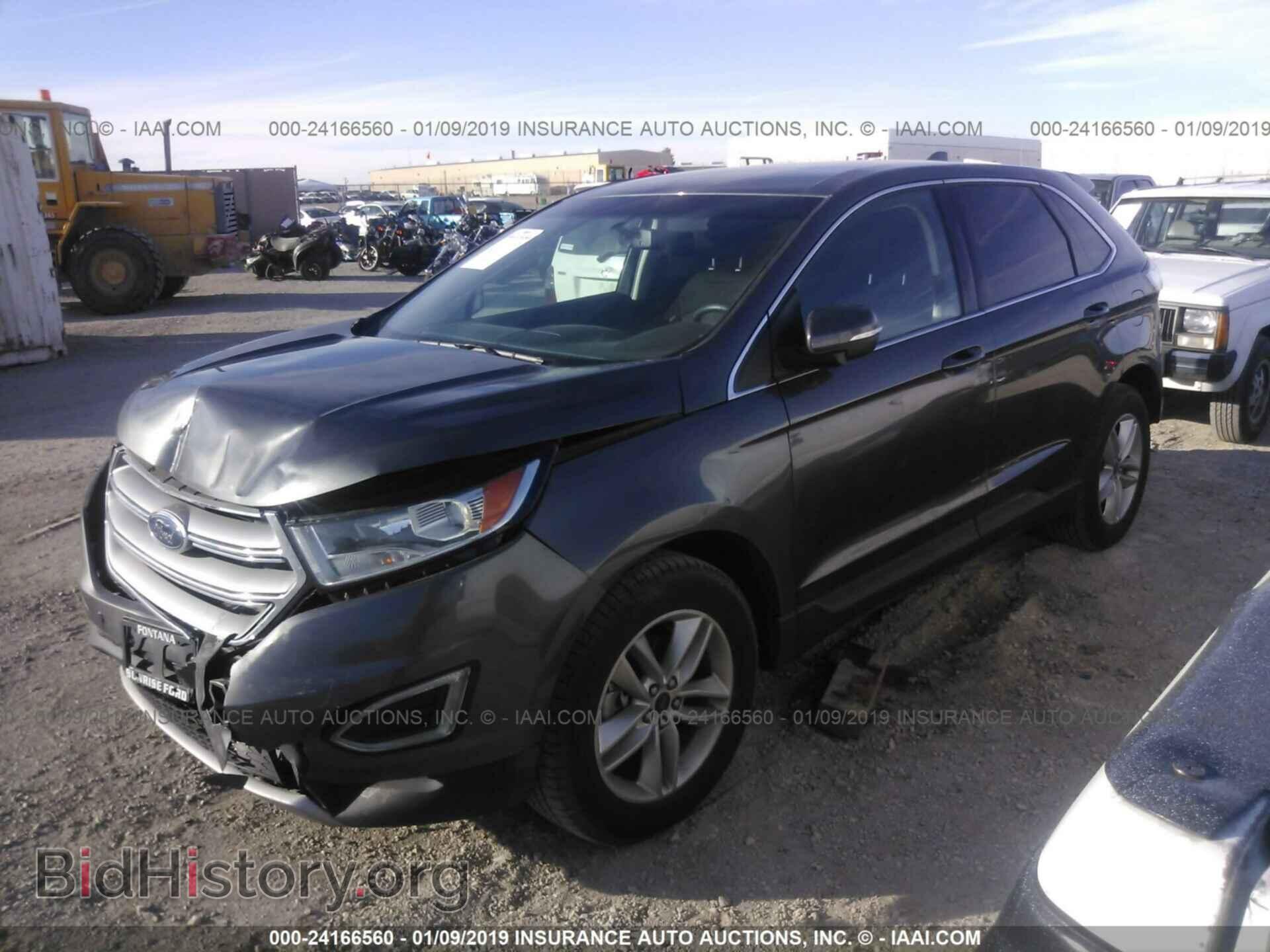 2016 FORD EDGE - VIN: 2FMPK3J91GBB94761 - Фото 2
