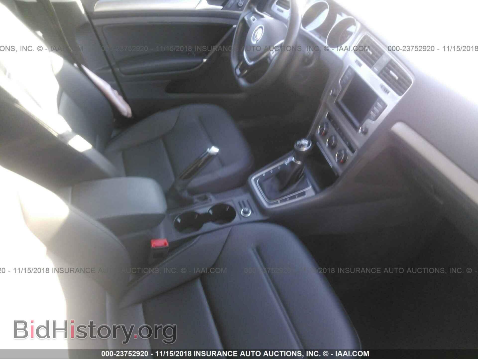 2017 VOLKSWAGEN GOLF - VIN: 3VW117AU3HM059366 - Фото 5