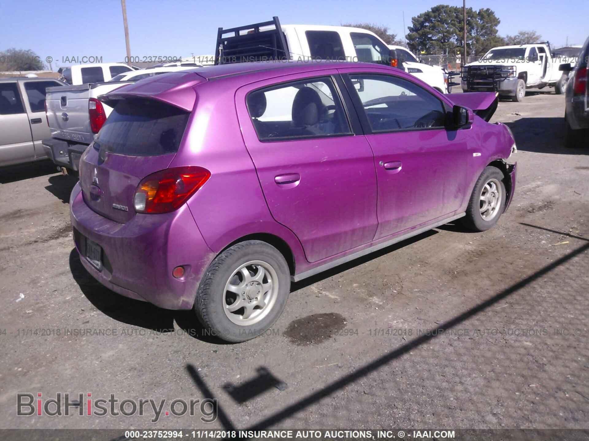 2014 MITSUBISHI MIRAGE - VIN: ML32A4HJ2EH021177 - Фото 4