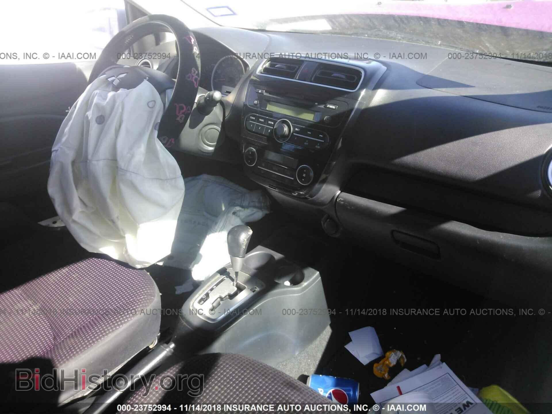 2014 MITSUBISHI MIRAGE - VIN: ML32A4HJ2EH021177 - Фото 5