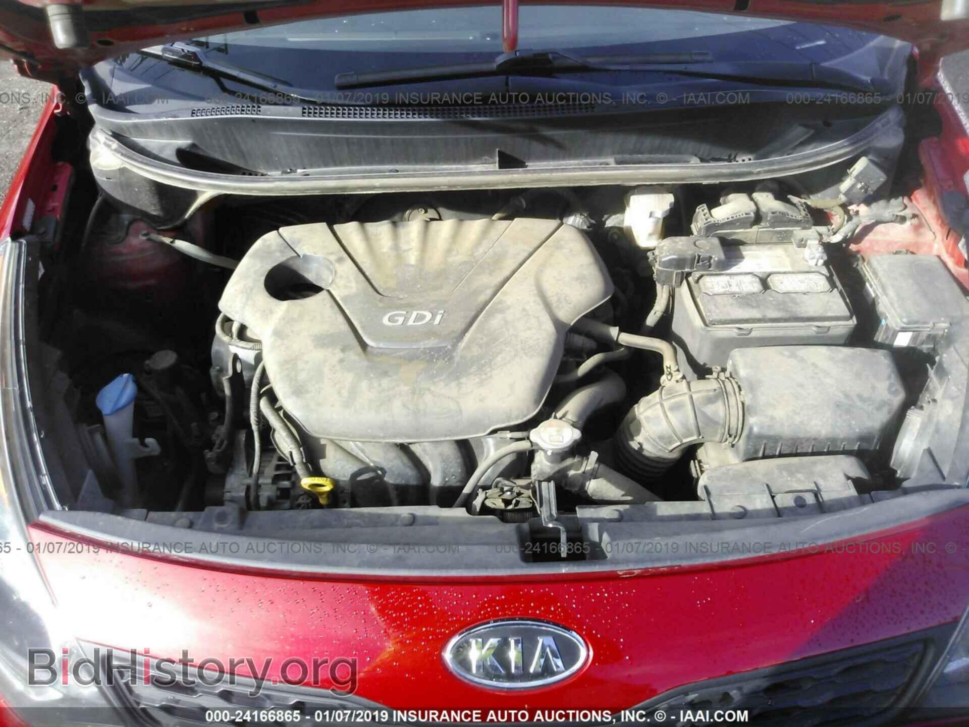 2012 KIA RIO - VIN: KNADM5A32C6016842 - Фото 10