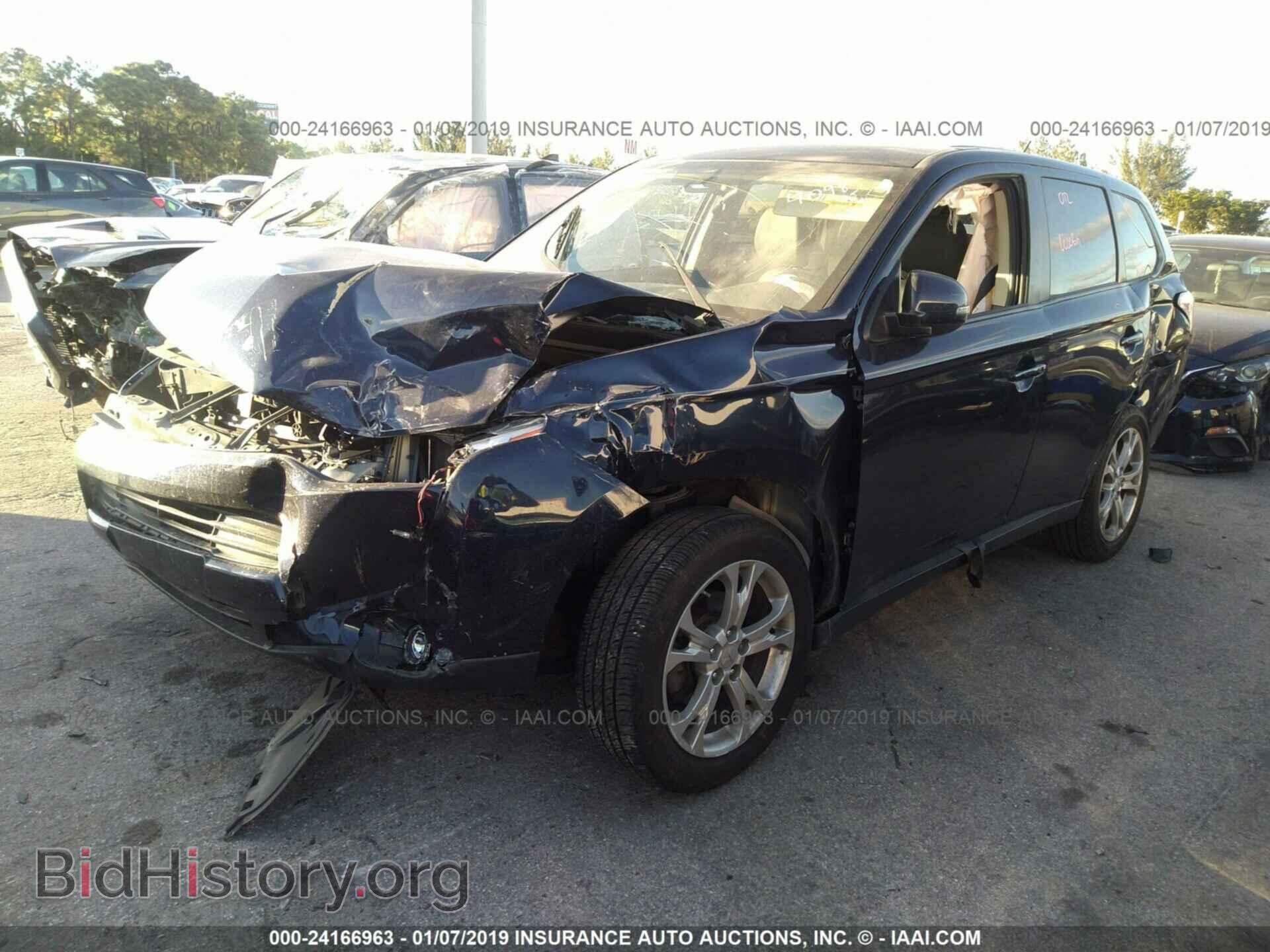 2014 MITSUBISHI OUTLANDER - VIN: JA4AD3A36EZ004098 - Фото 2