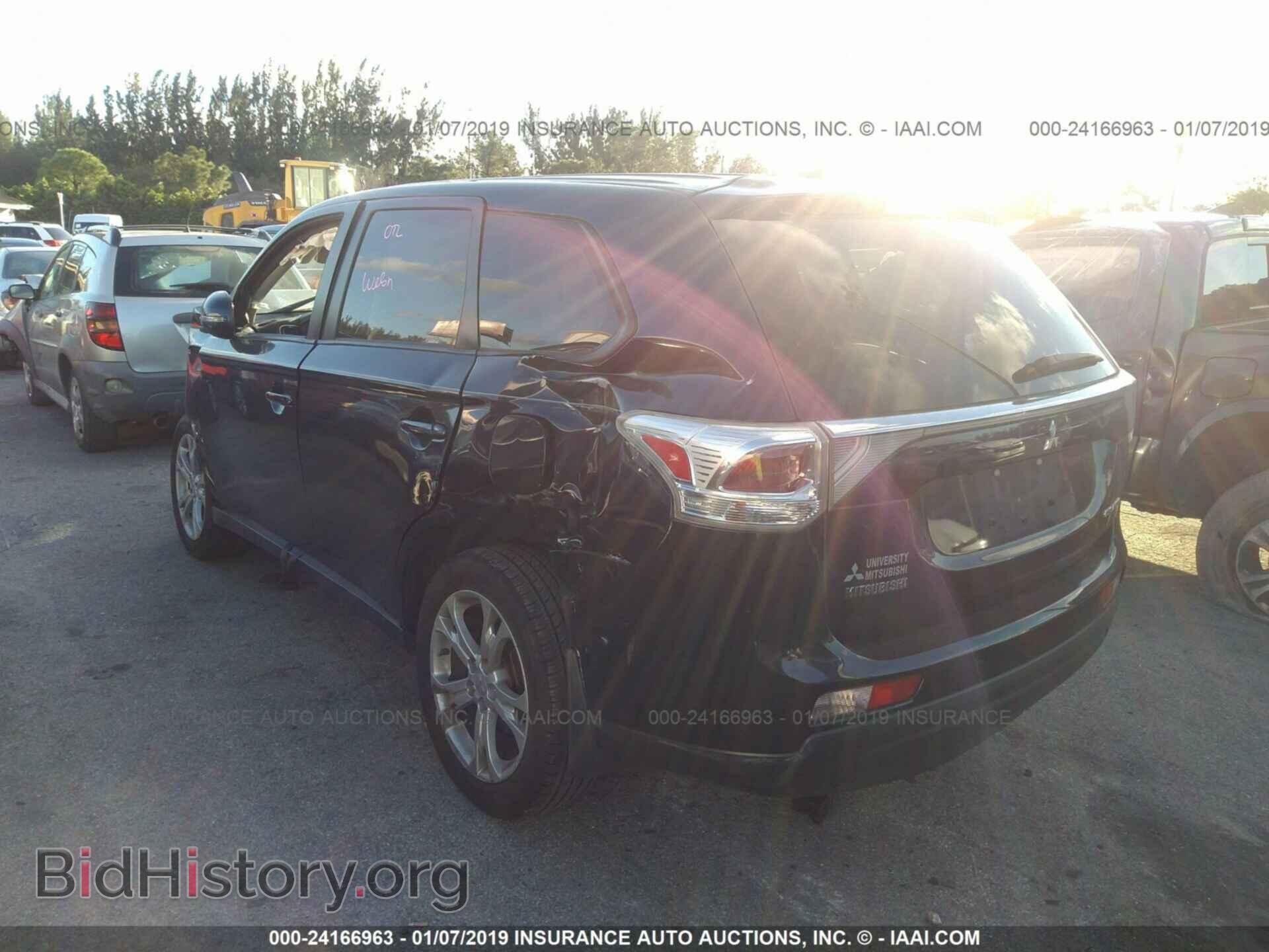 2014 MITSUBISHI OUTLANDER - VIN: JA4AD3A36EZ004098 - Фото 3