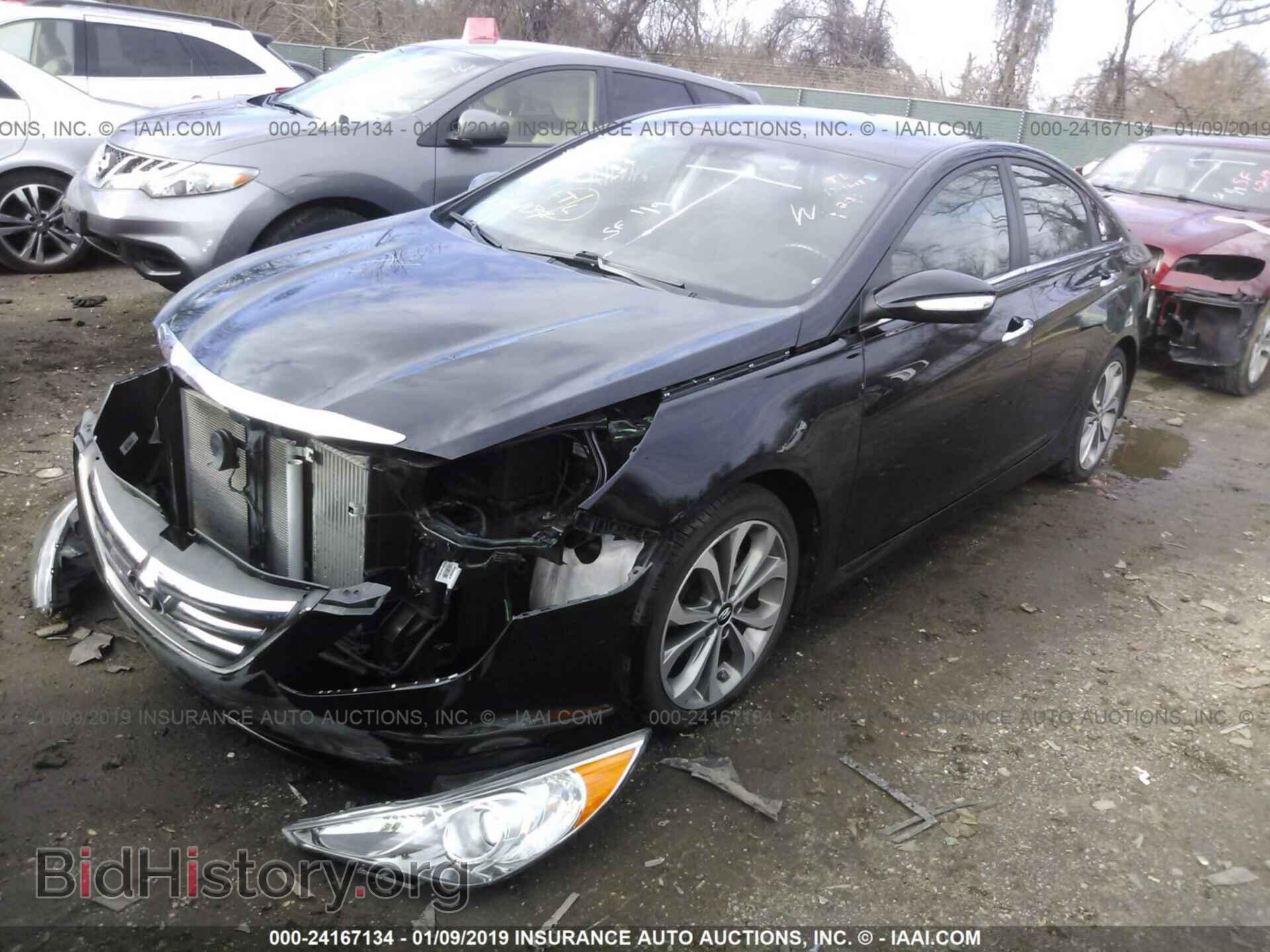2014 HYUNDAI SONATA - VIN: 5NPEC4AB2EH840151 - Photo 2