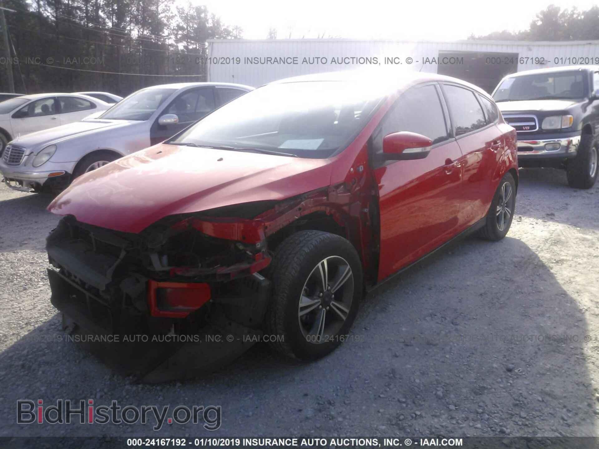 2014 FORD FOCUS - VIN: 1FADP3K28EL190106 - Фото 2
