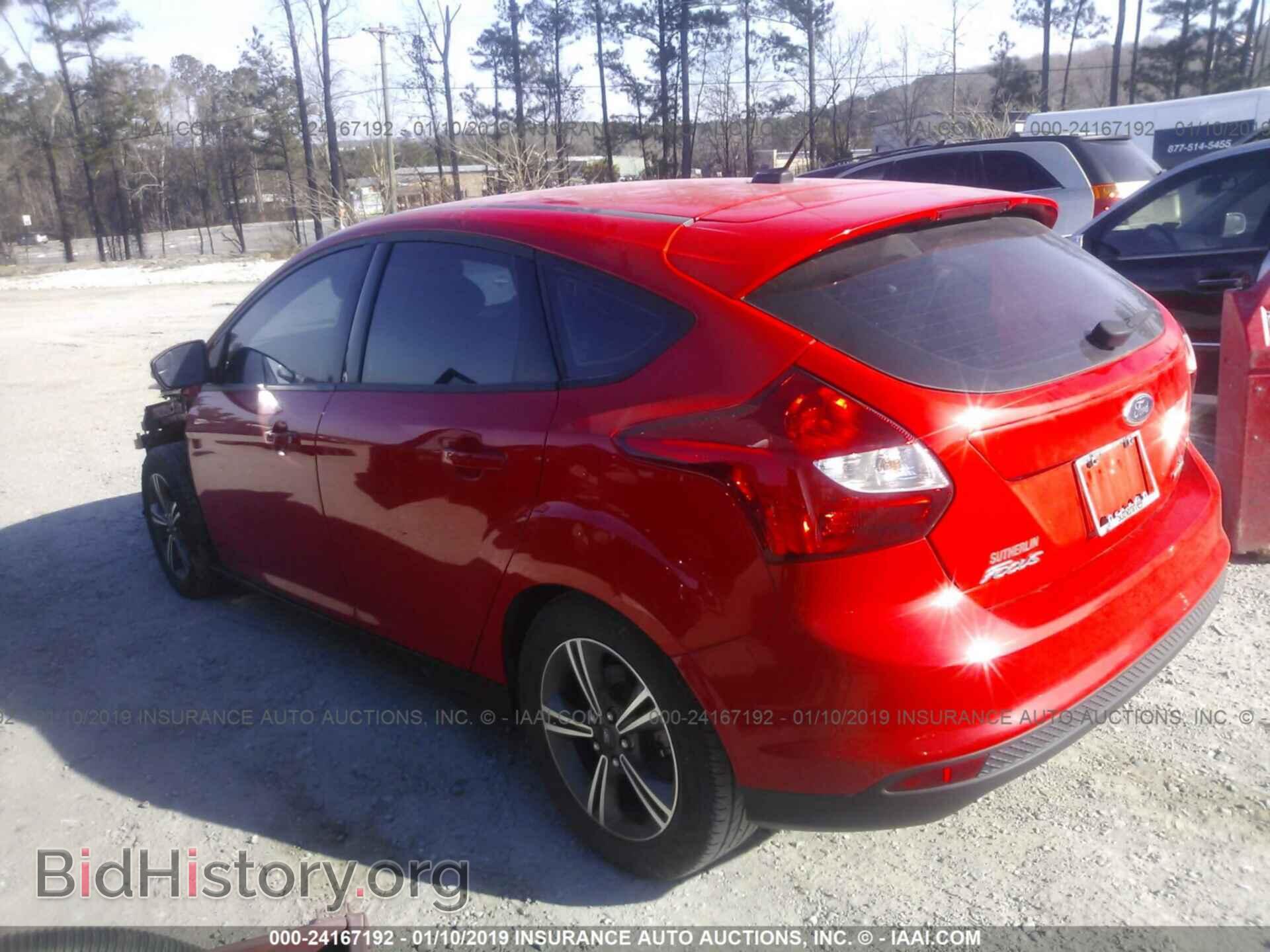 2014 FORD FOCUS - VIN: 1FADP3K28EL190106 - Фото 3