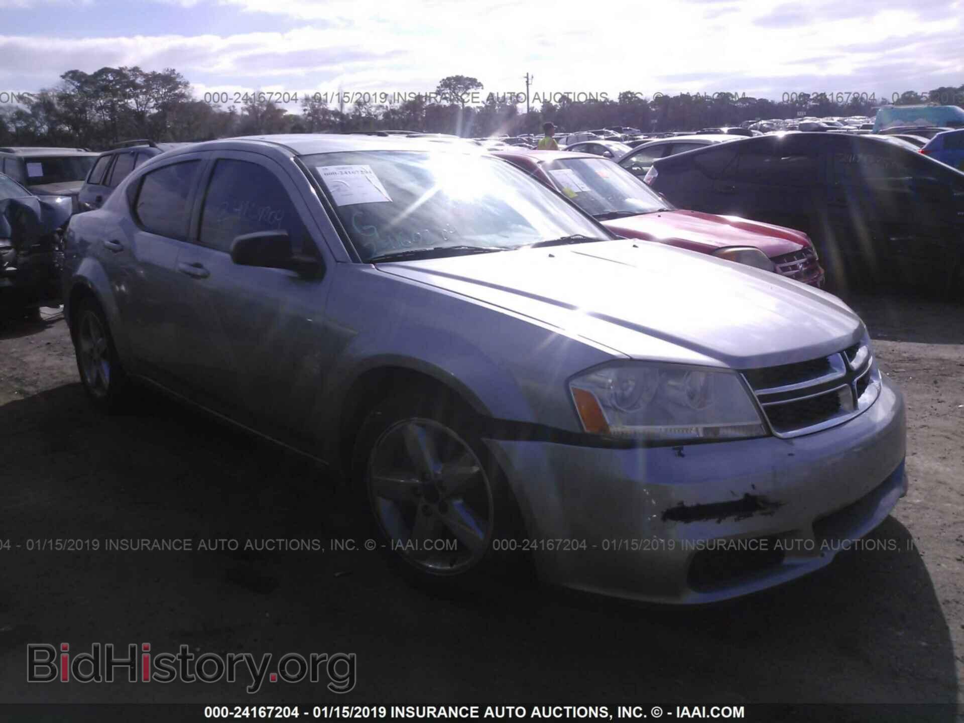 Фотография 1C3CDZAB7DN657722 - DODGE AVENGER 2013