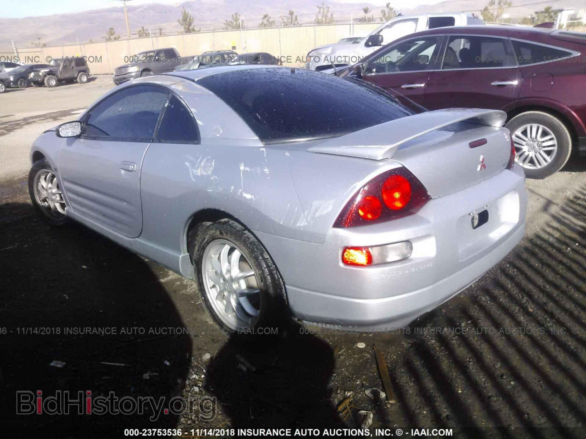2001 MITSUBISHI ECLIPSE - VIN: 4A3AC54H01E195107 - Photo 3