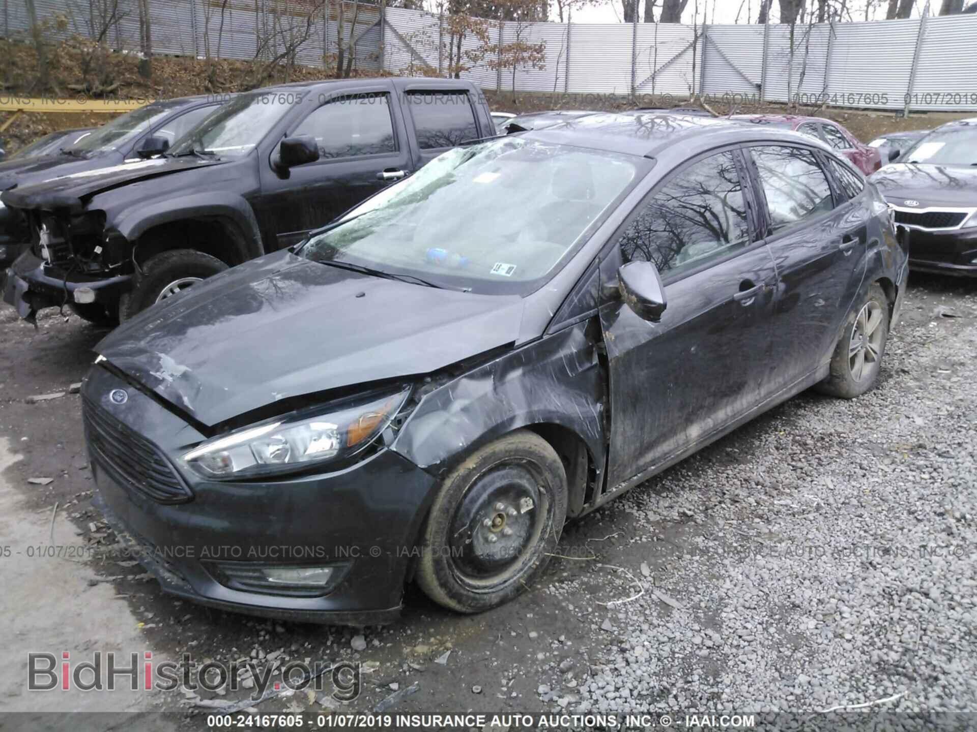 2018 FORD FOCUS - VIN: 1FADP3FEXJL239501 - Фото 2