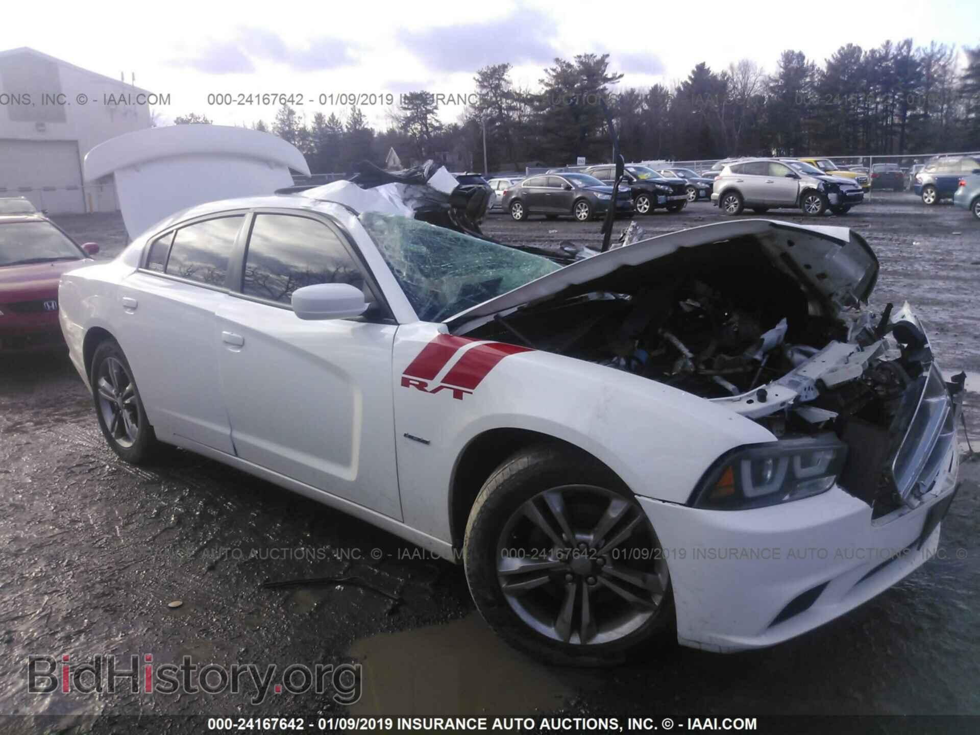 Photo 2C3CDXDT7CH103757 - DODGE CHARGER 2012