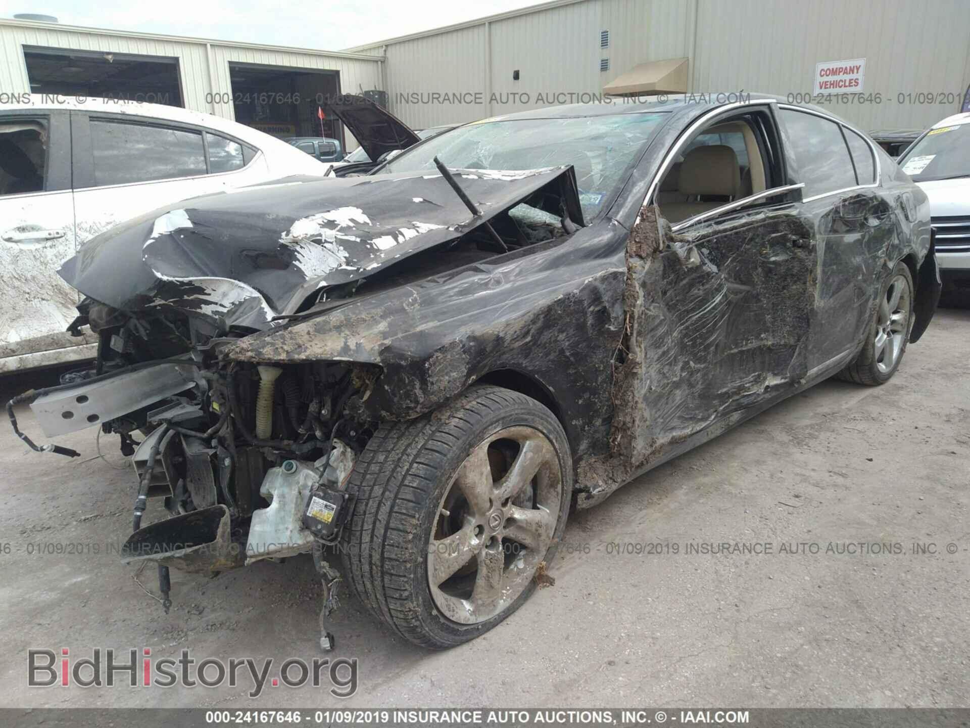 2008 LEXUS GS - VIN: JTHBE96S680030380 - Фото 2