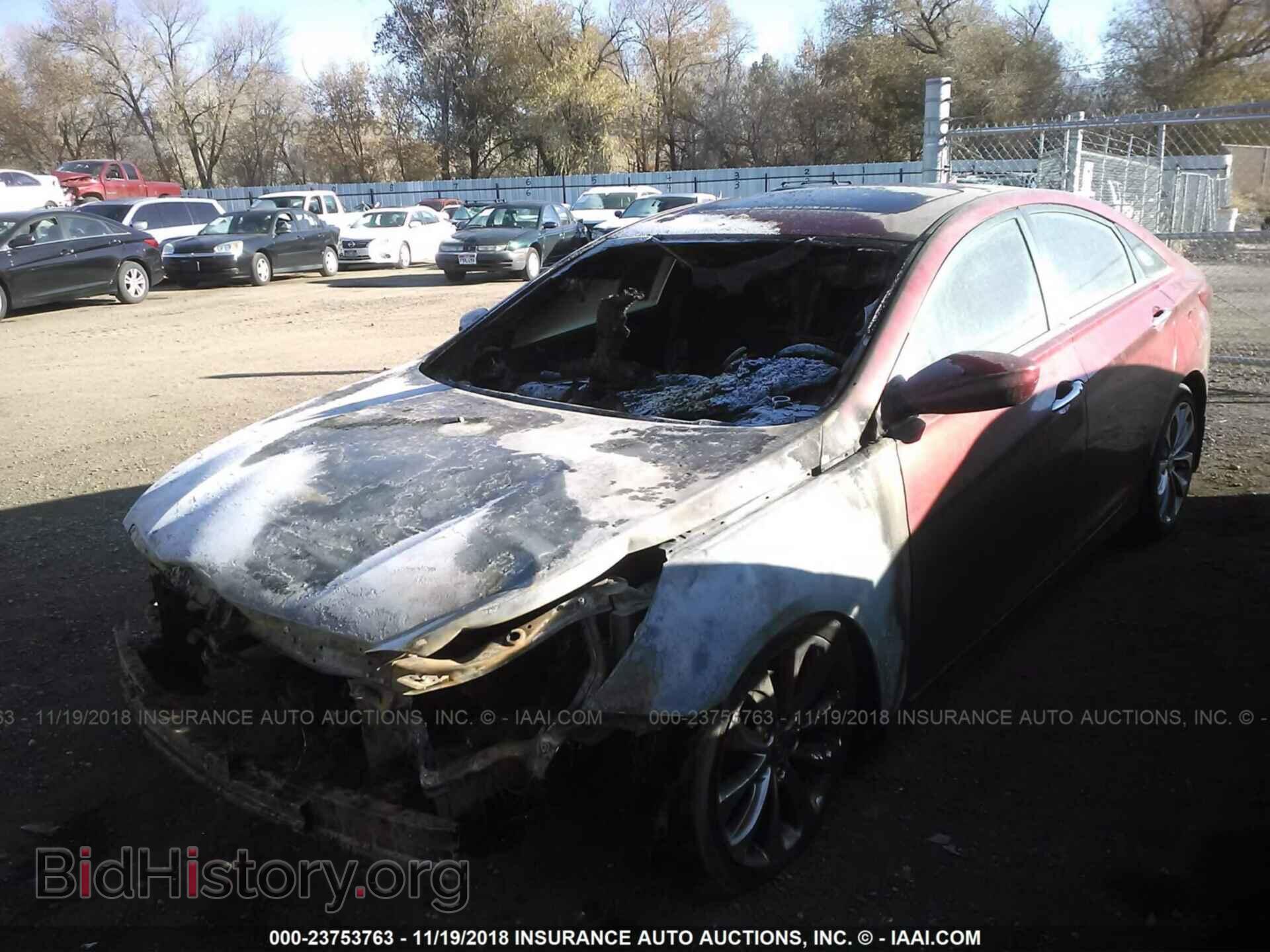2012 HYUNDAI SONATA - VIN: 5NPEC4AB3CH422338 - Photo 2