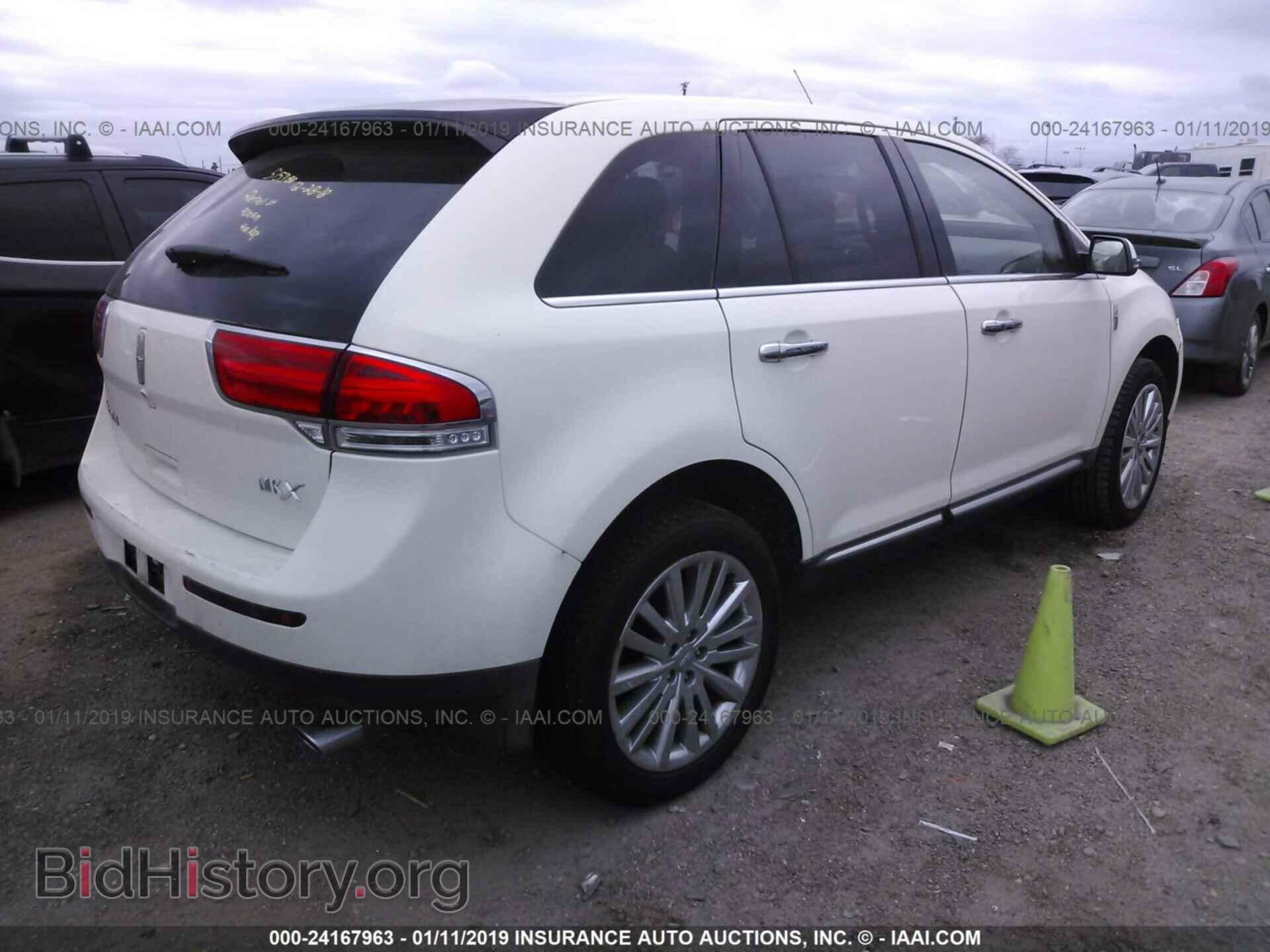 2012 LINCOLN MKX - VIN: 2LMDJ6JK2CBL00997 - Фото 4