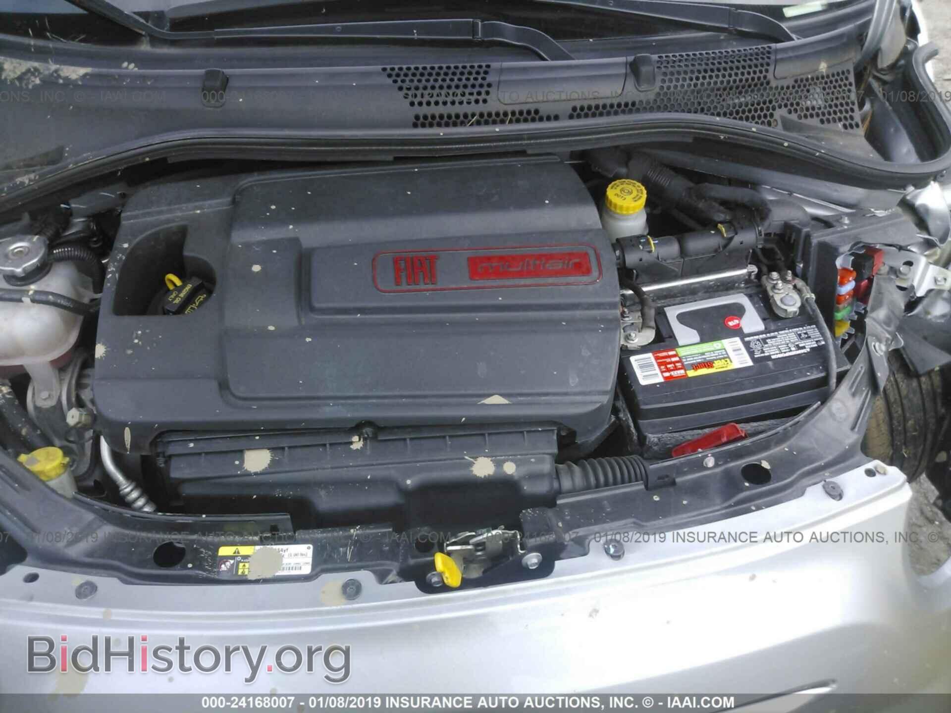 2015 FIAT 500 - VIN: 3C3CFFAR9FT598343 - Фото 10