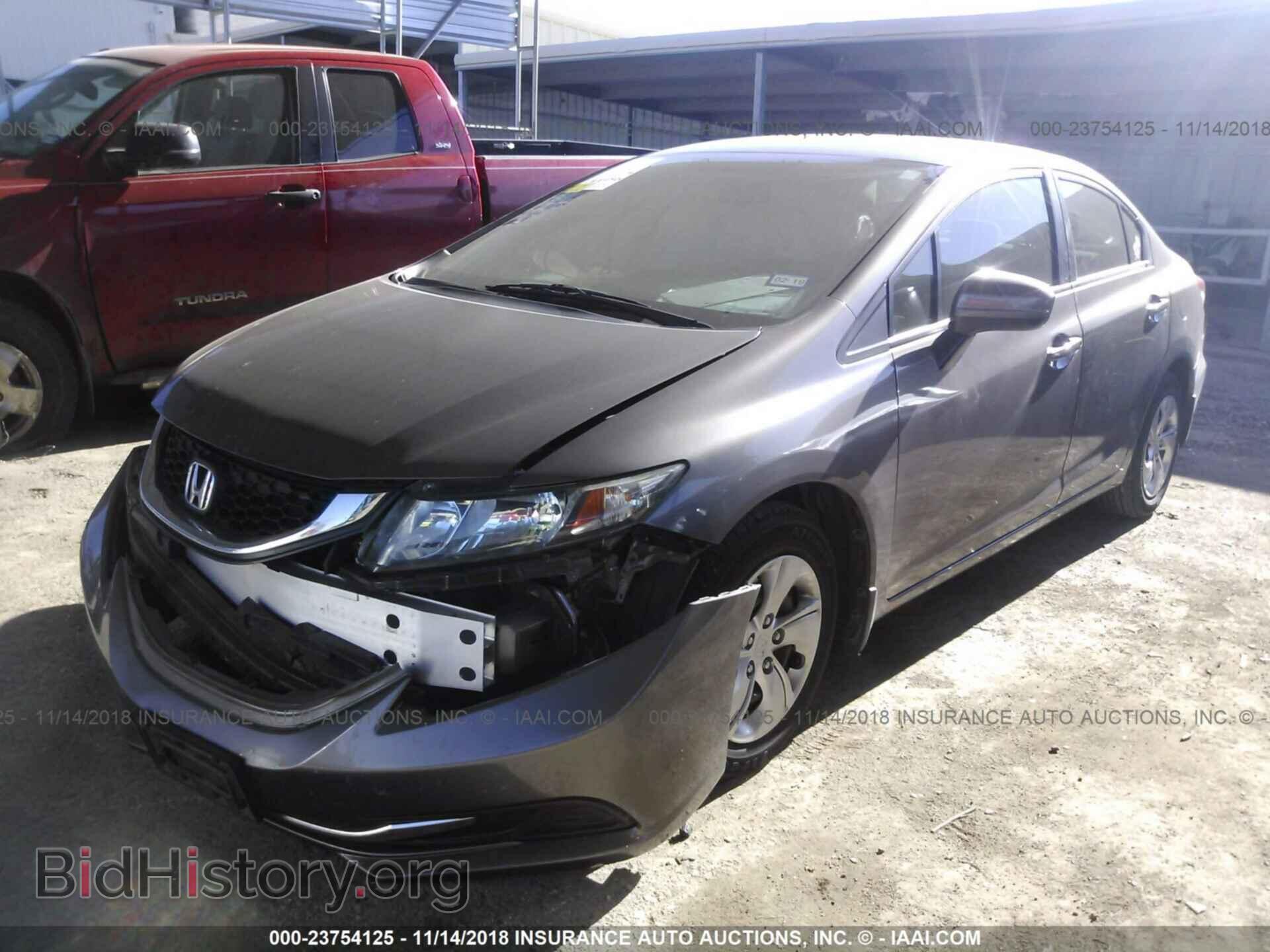 2014 HONDA CIVIC - VIN: 19XFB2F54EE069565 - Фото 2