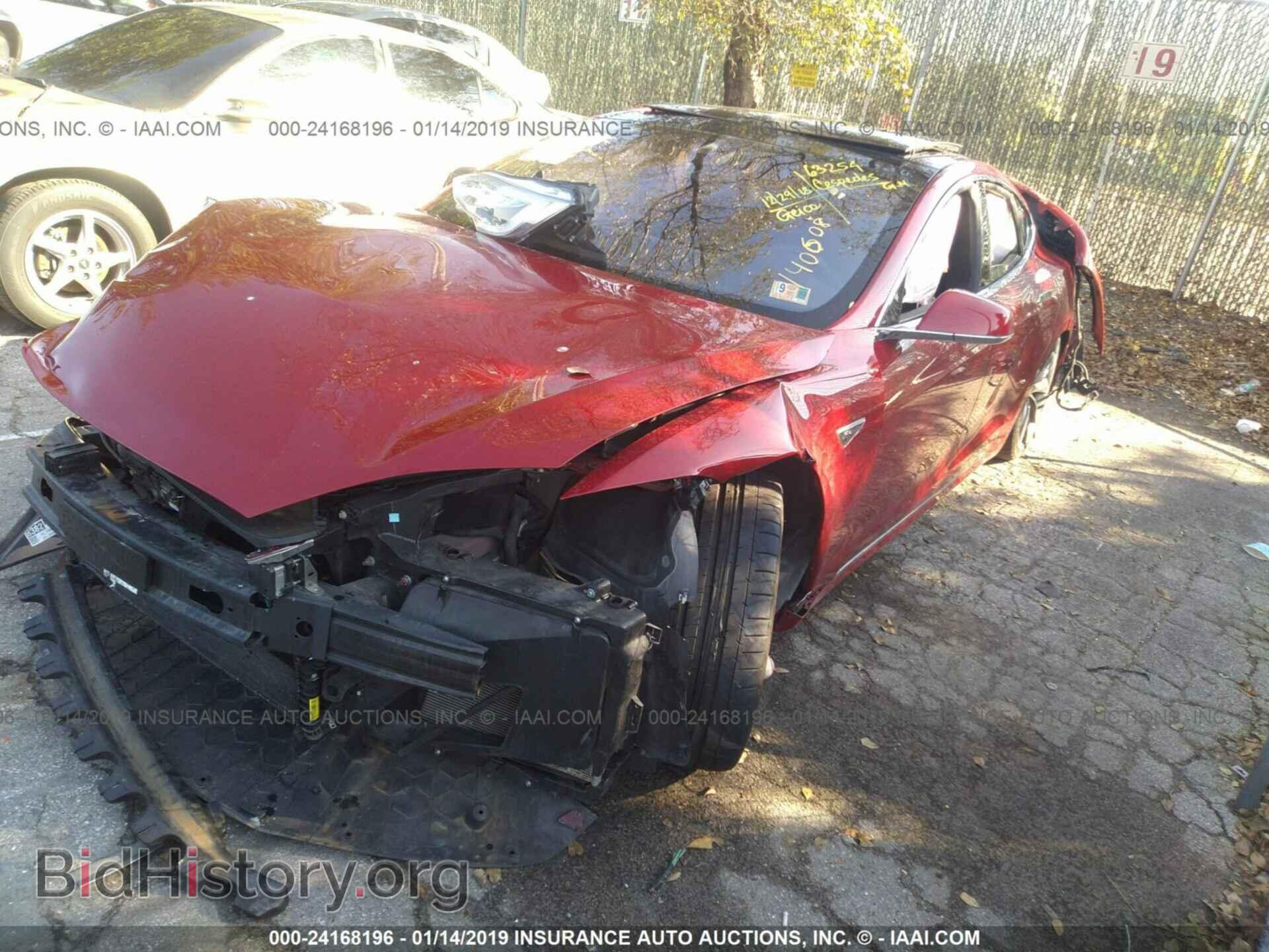 2016 TESLA MODEL S - VIN: 5YJSA1E4XGF140608 - Фото 2