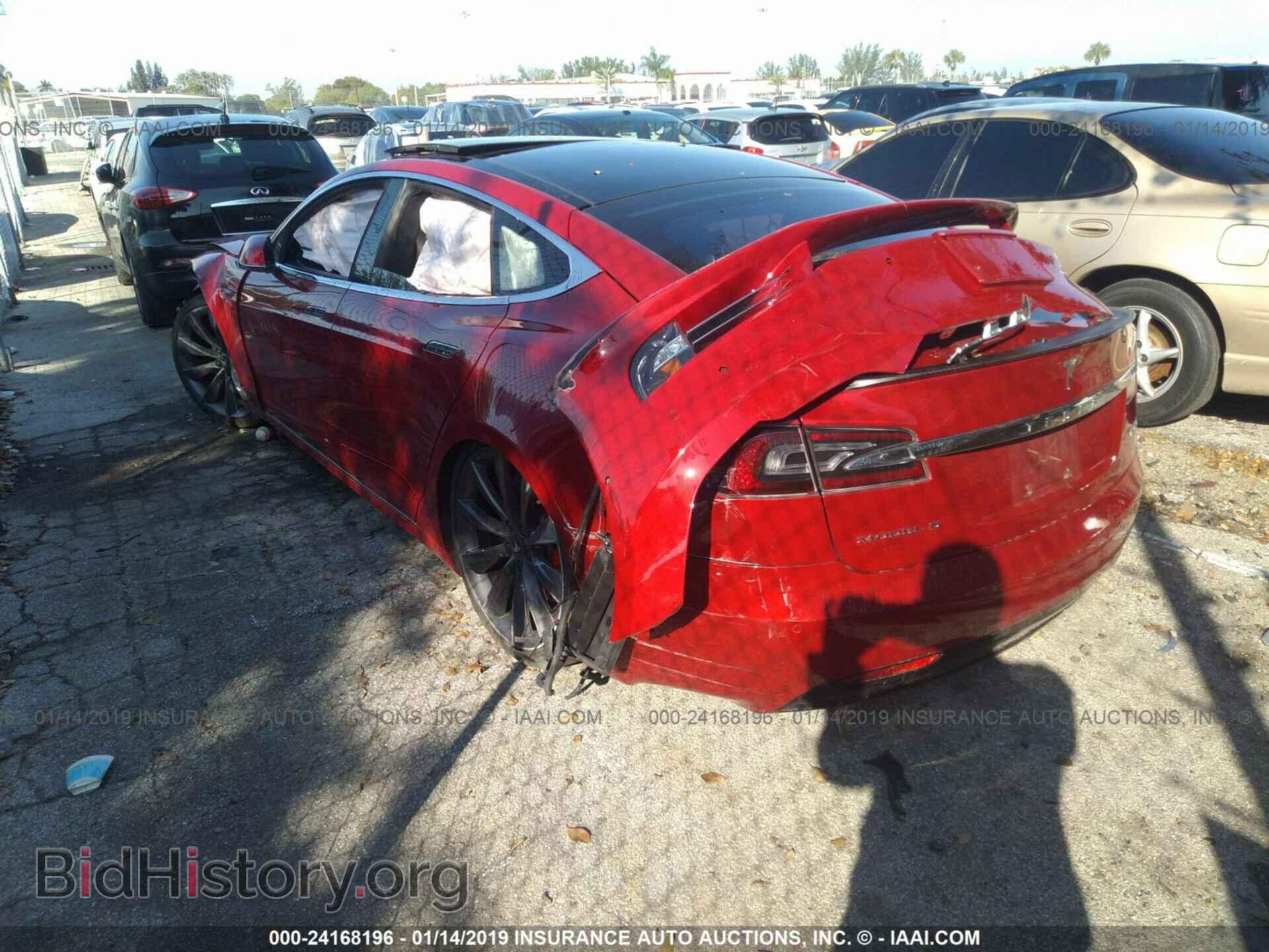 2016 TESLA MODEL S - VIN: 5YJSA1E4XGF140608 - Фото 3