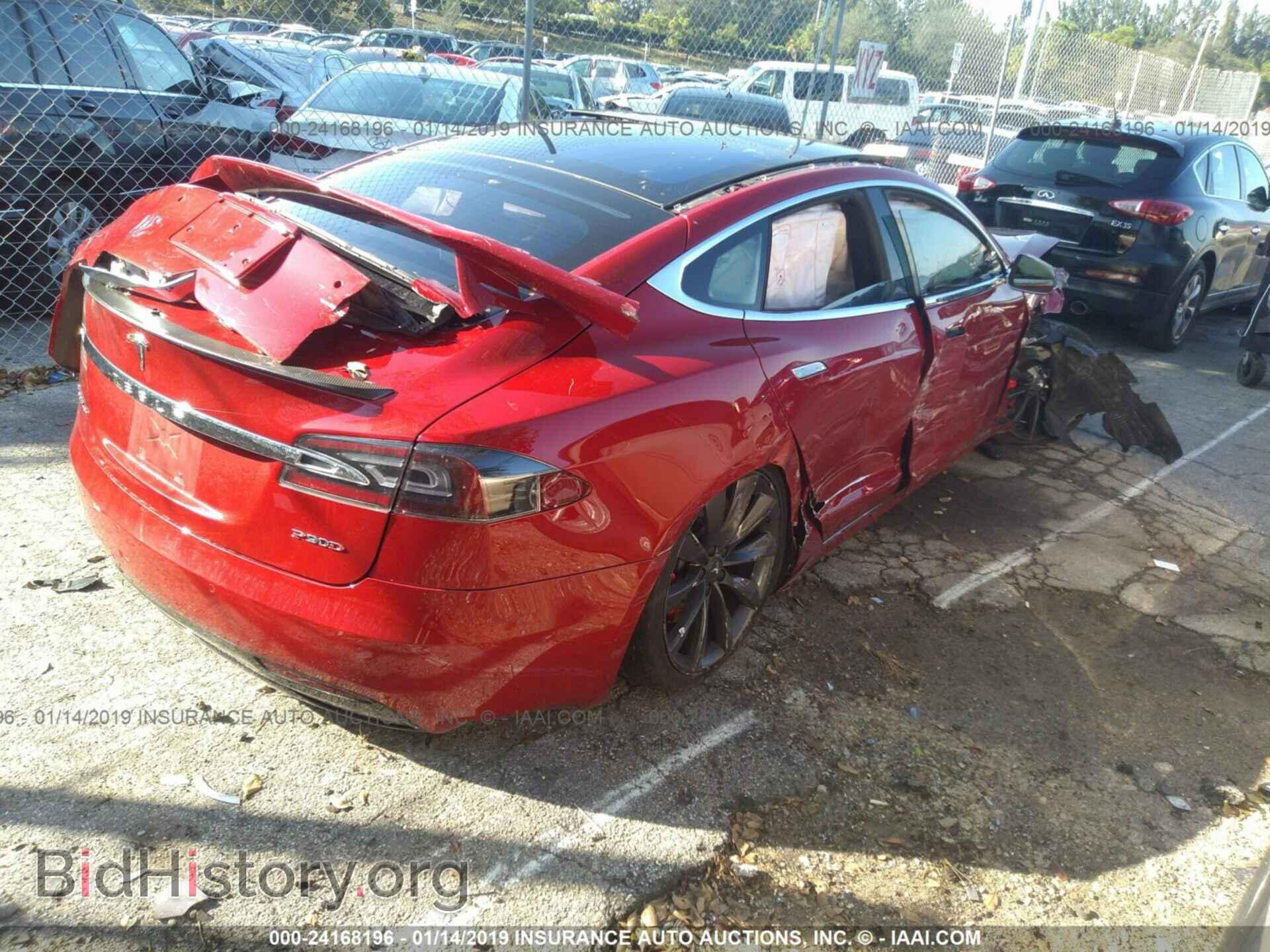2016 TESLA MODEL S - VIN: 5YJSA1E4XGF140608 - Фото 4