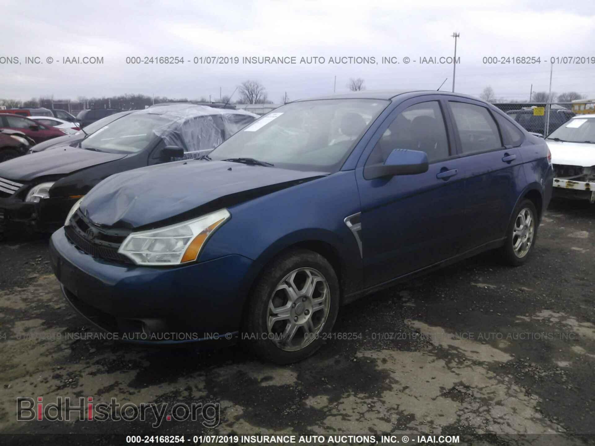2008 FORD FOCUS - VIN: 1FAHP35N58W251714 - Фото 2