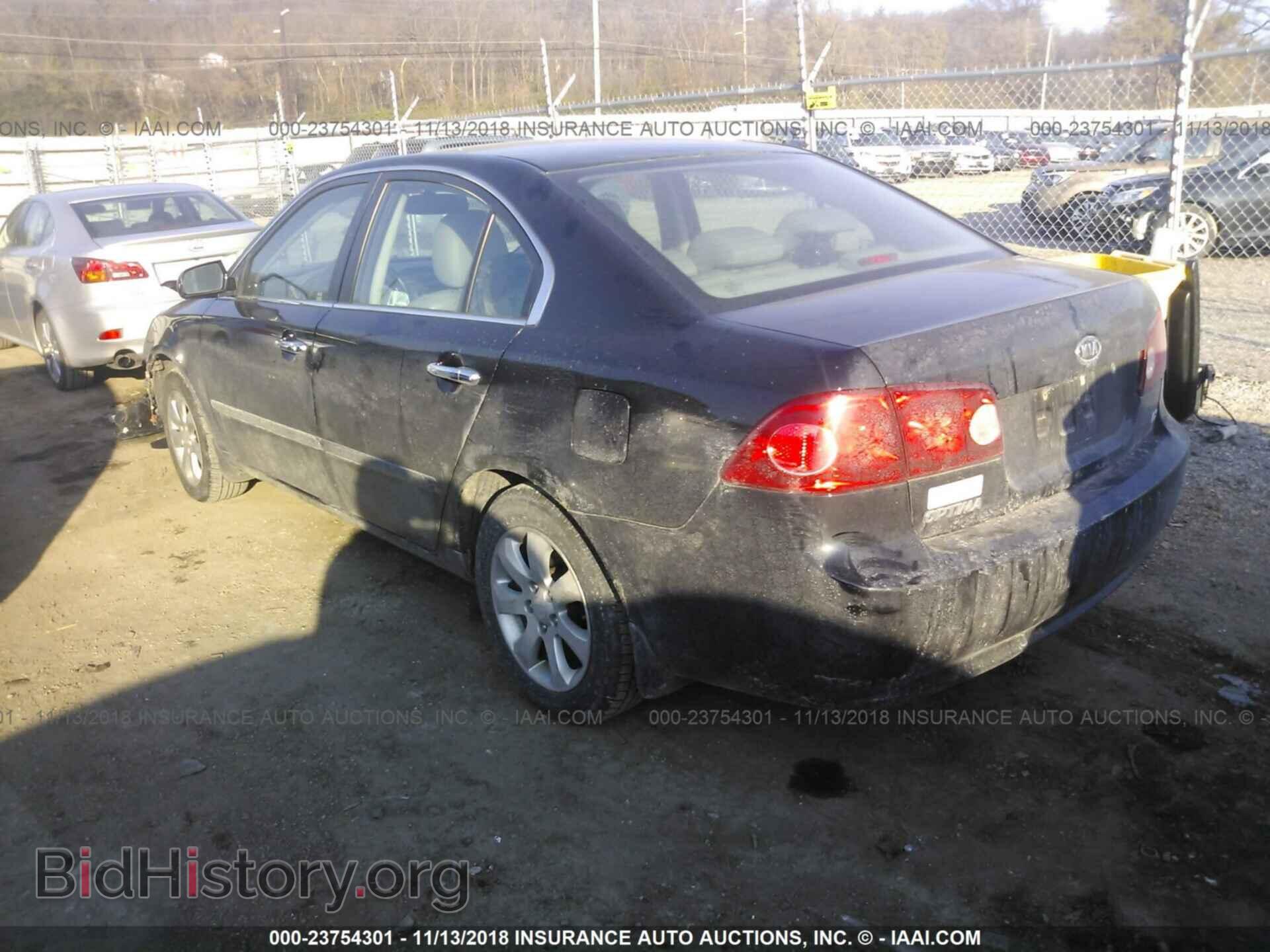 2008 KIA OPTIMA - VIN: KNAGE123185256446 - Фото 3