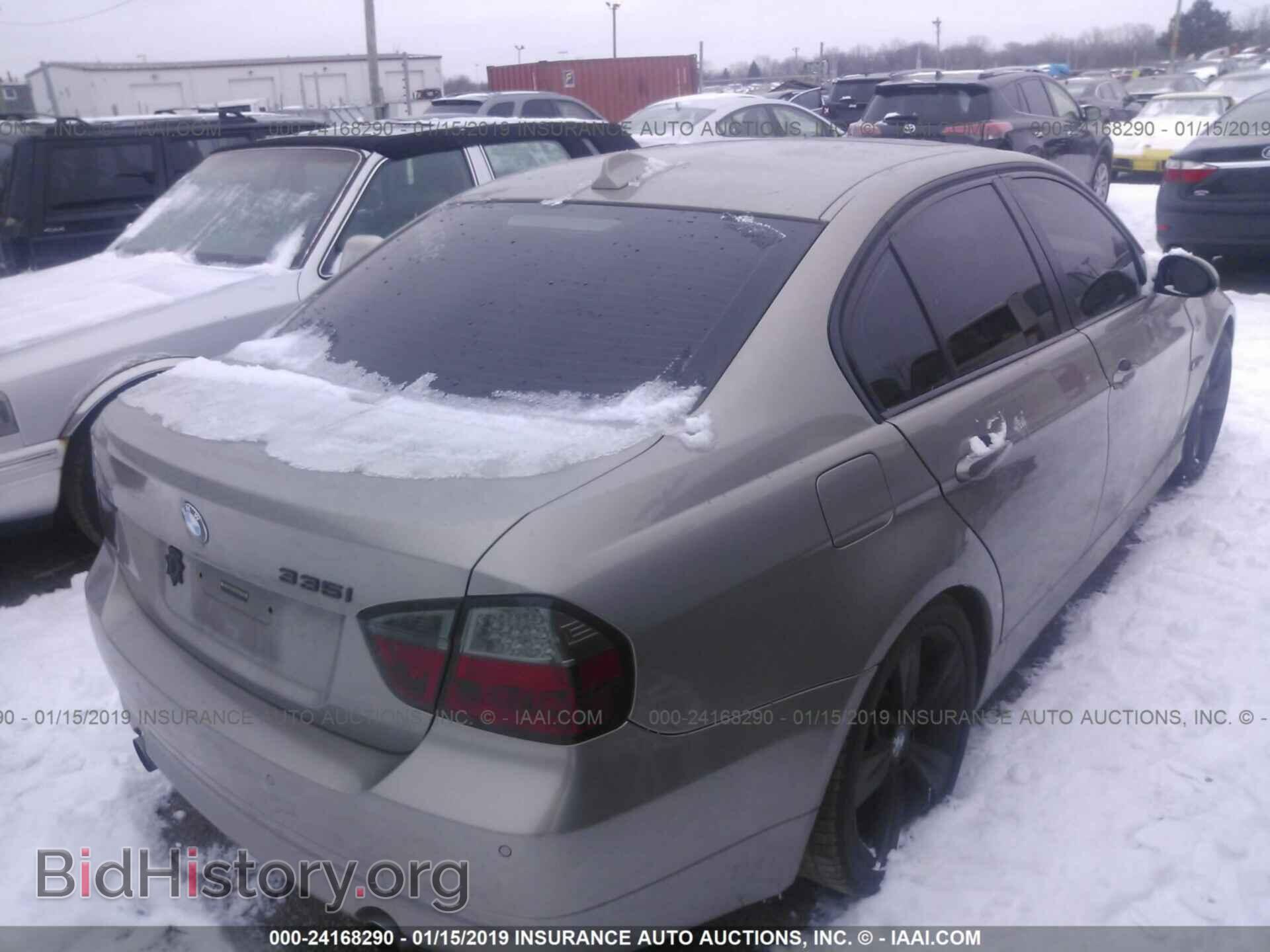 2007 BMW 335 - VIN: WBAVB73517VH23014 - Фото 4