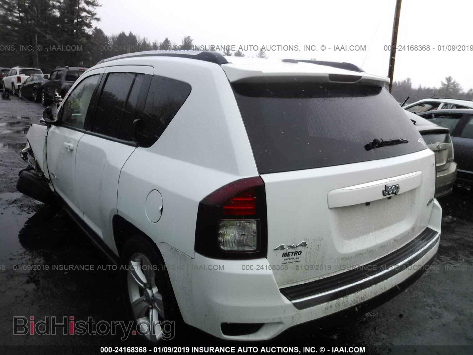 2015 JEEP COMPASS - VIN: 1C4NJDEB0FD217263 - Фото 3