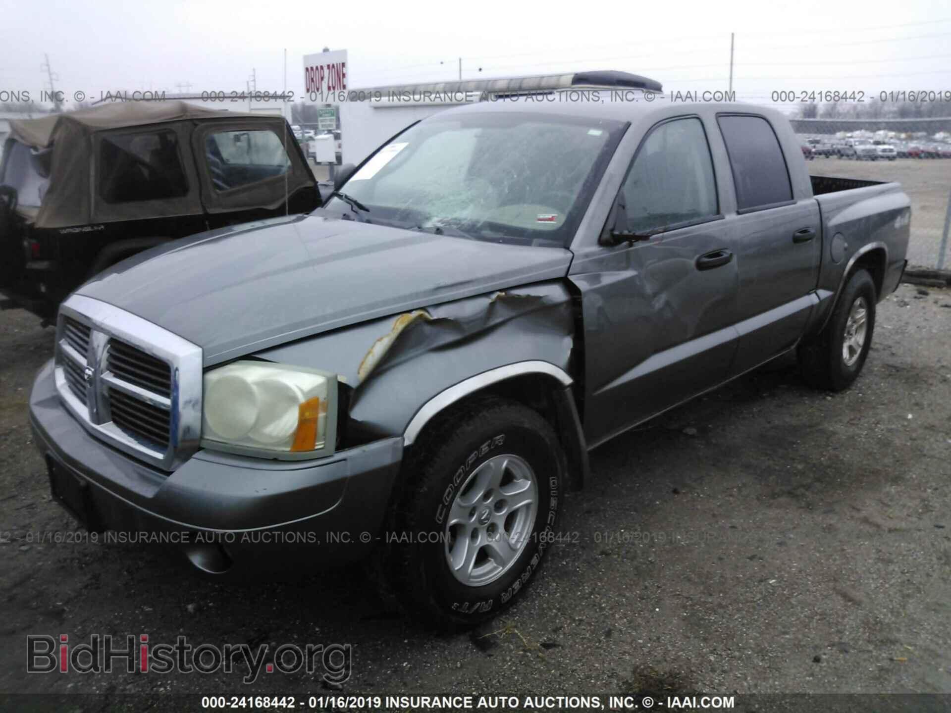 2006 DODGE DAKOTA - VIN: 1D7HW48NX6S536739 - Фото 2