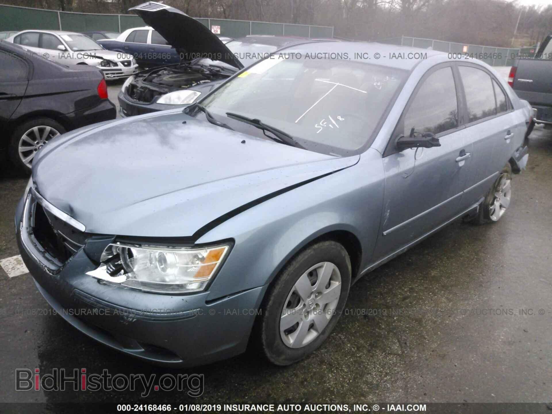 2010 HYUNDAI SONATA - VIN: 5NPET4AC6AH653496 - Фото 2