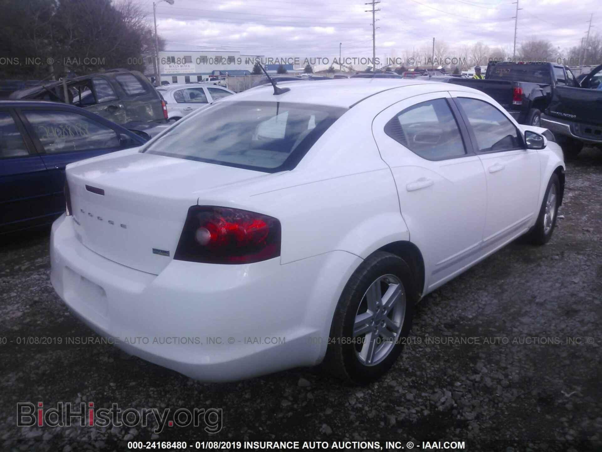 2013 DODGE AVENGER - VIN: 1C3CDZCG8DN708654 - Фото 4