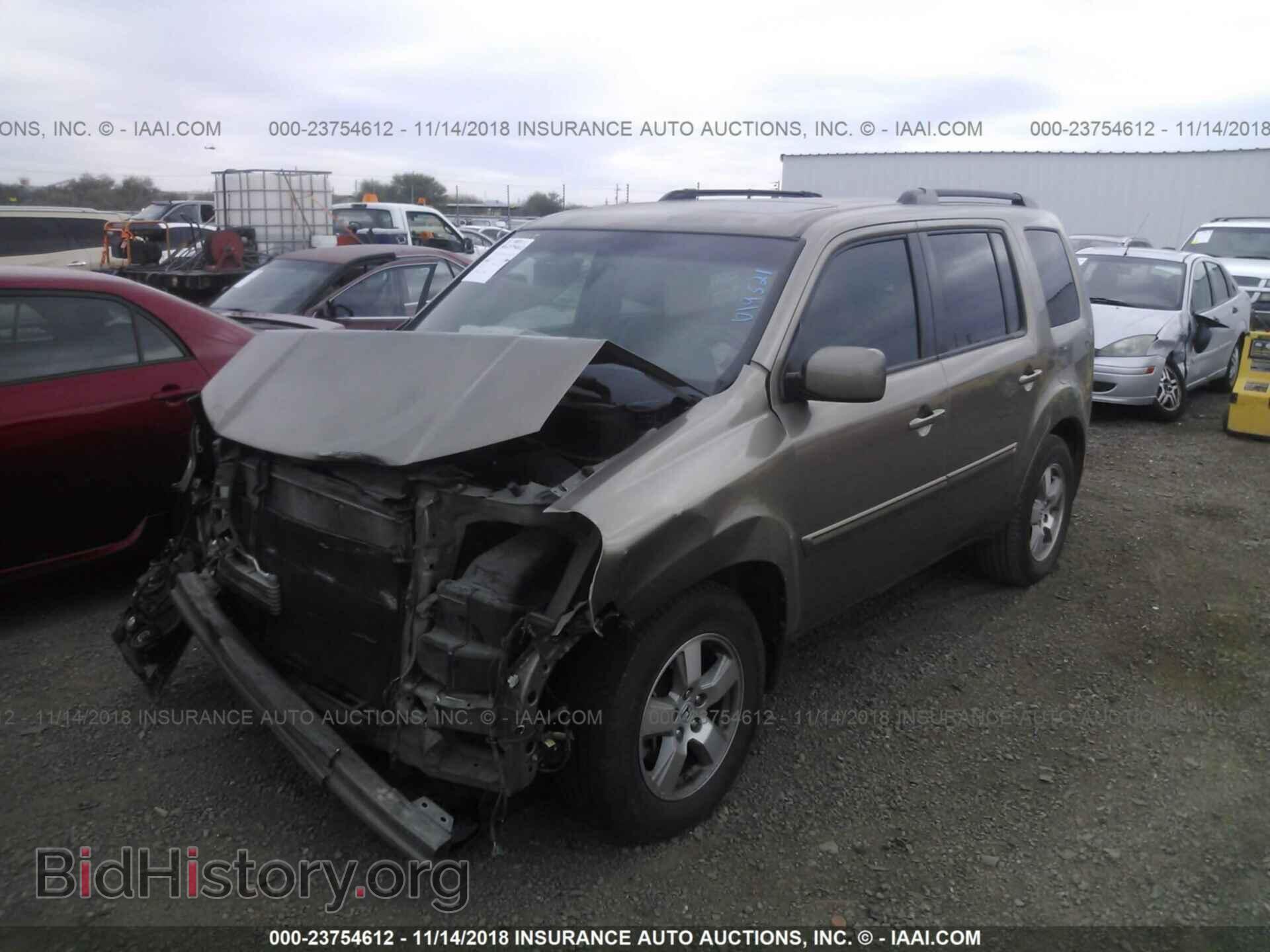 2011 HONDA PILOT - VIN: 5FNYF4H54BB019521 - Фото 2