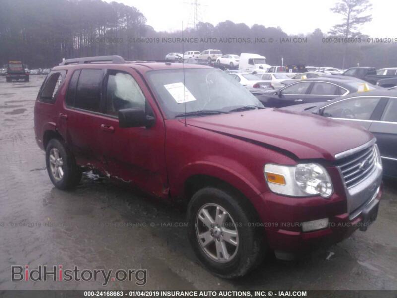 2010 Ford EXPLORER XLT (VIN 1FMEU7DE0AUA67941) — фото 1 из 10, IAAI, повреждение: оба бока