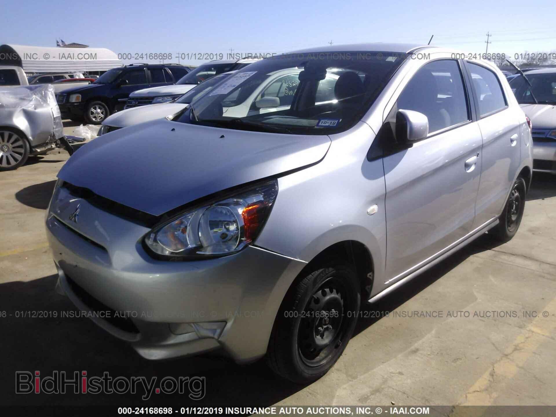 2015 MITSUBISHI MIRAGE - VIN: ML32A3HJ2FH009462 - Фото 2