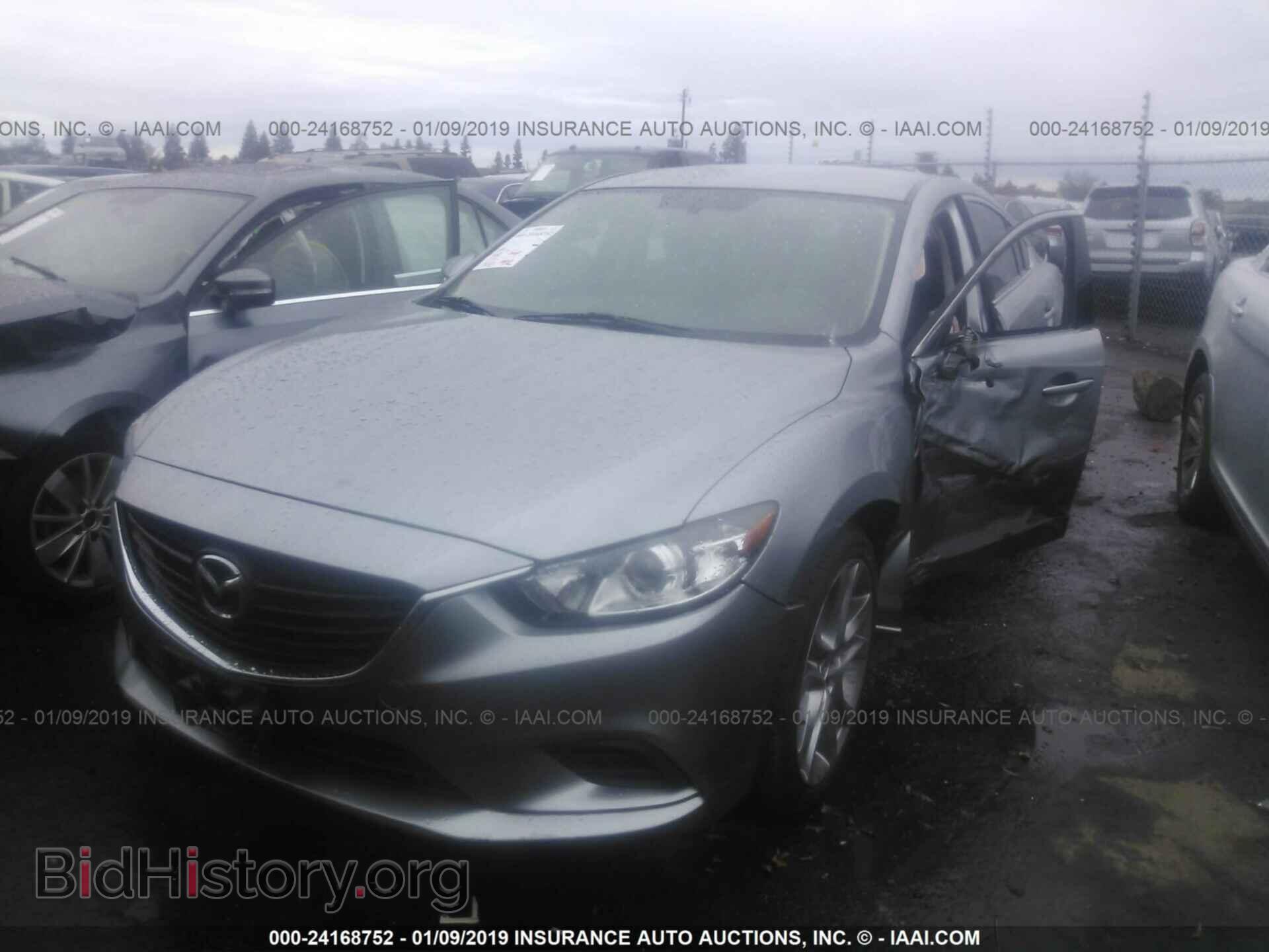 2014 MAZDA 6 - VIN: JM1GJ1U6XE1159917 - Фото 2