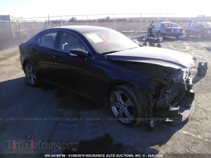 2012 Lexus IS 250 (VIN JTHBF5C21C5167815) — фото 1 из 10, IAAI, повреждение: передняя часть
