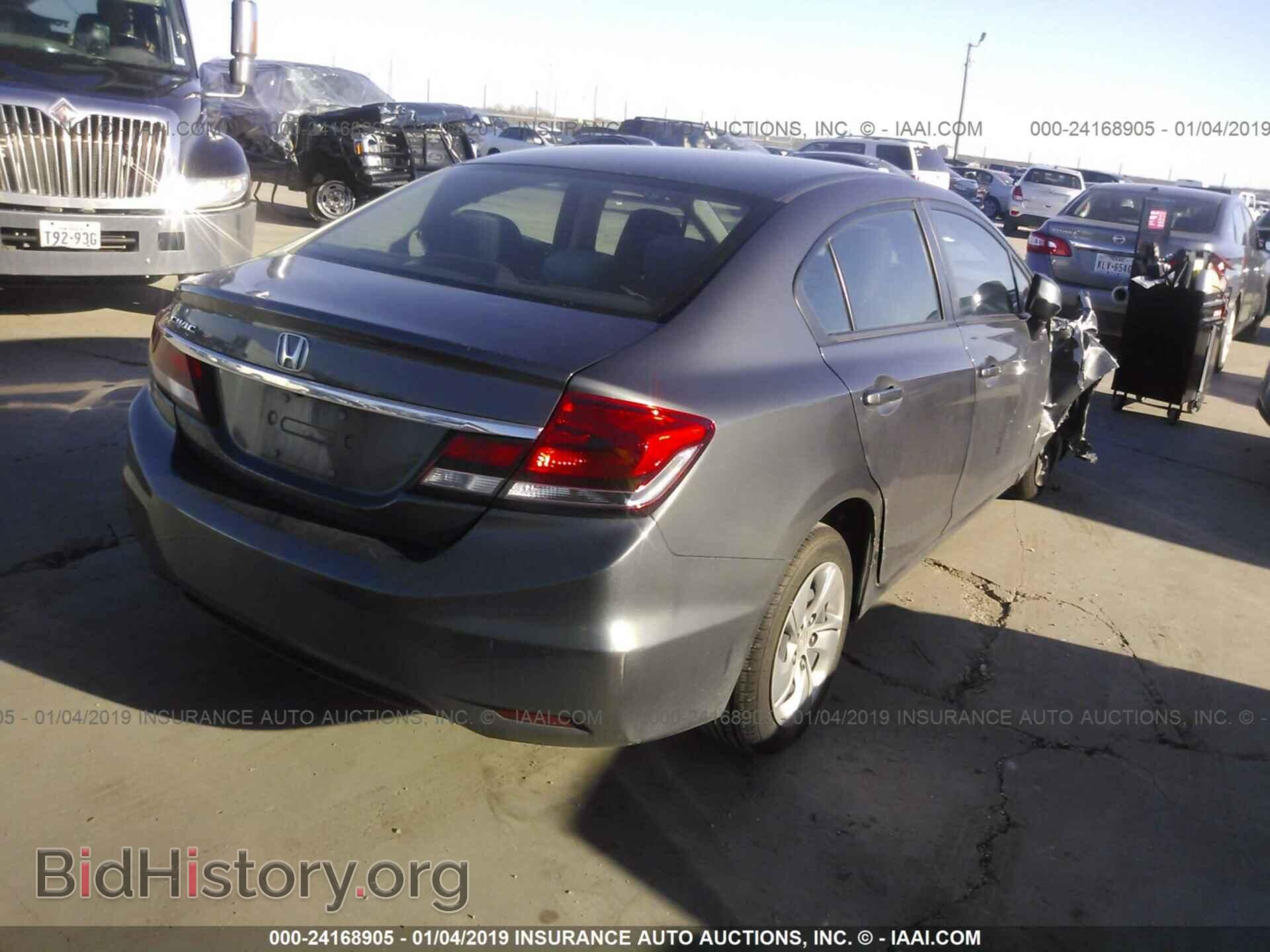 2013 HONDA CIVIC - VIN: 2HGFB2F55DH570890 - Photo 4
