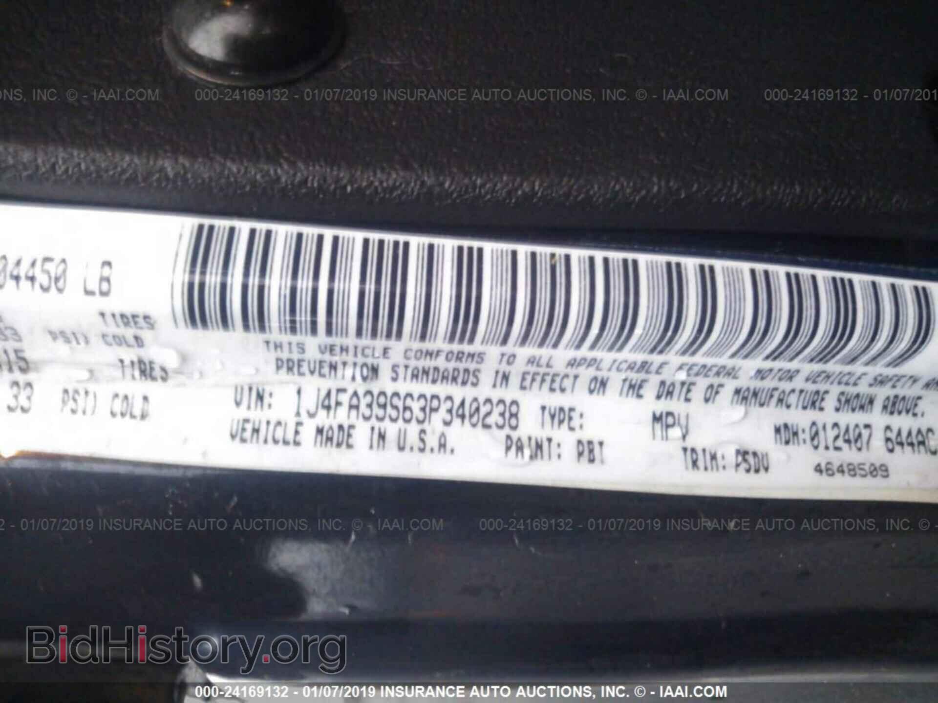 2003 JEEP WRANGLER - VIN: 1J4FA39S63P340238 - Photo 9