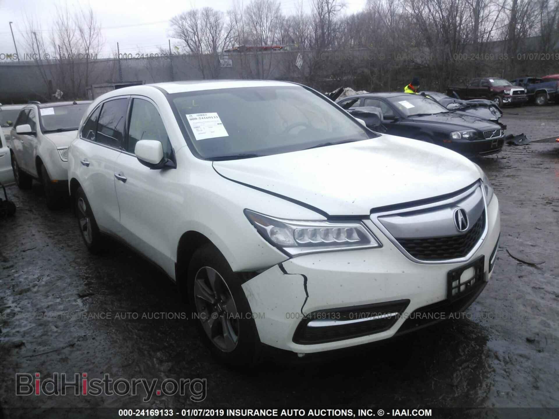 Photo 5FRYD4H24GB017477 - ACURA MDX 2016