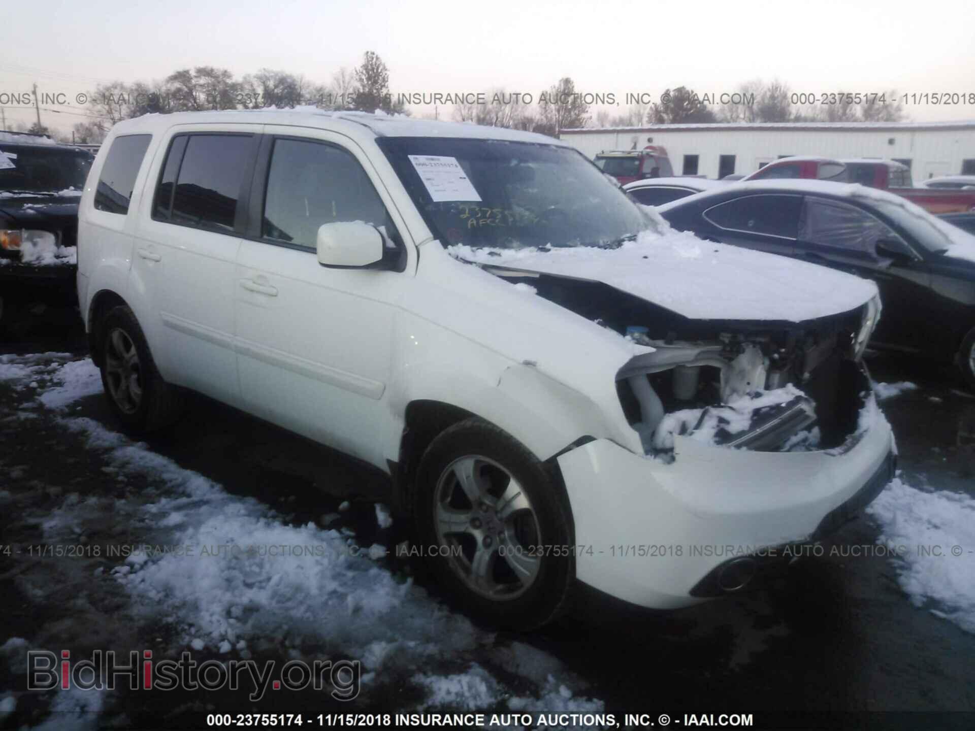 Photo 5FNYF4H53CB075046 - HONDA PILOT 2012