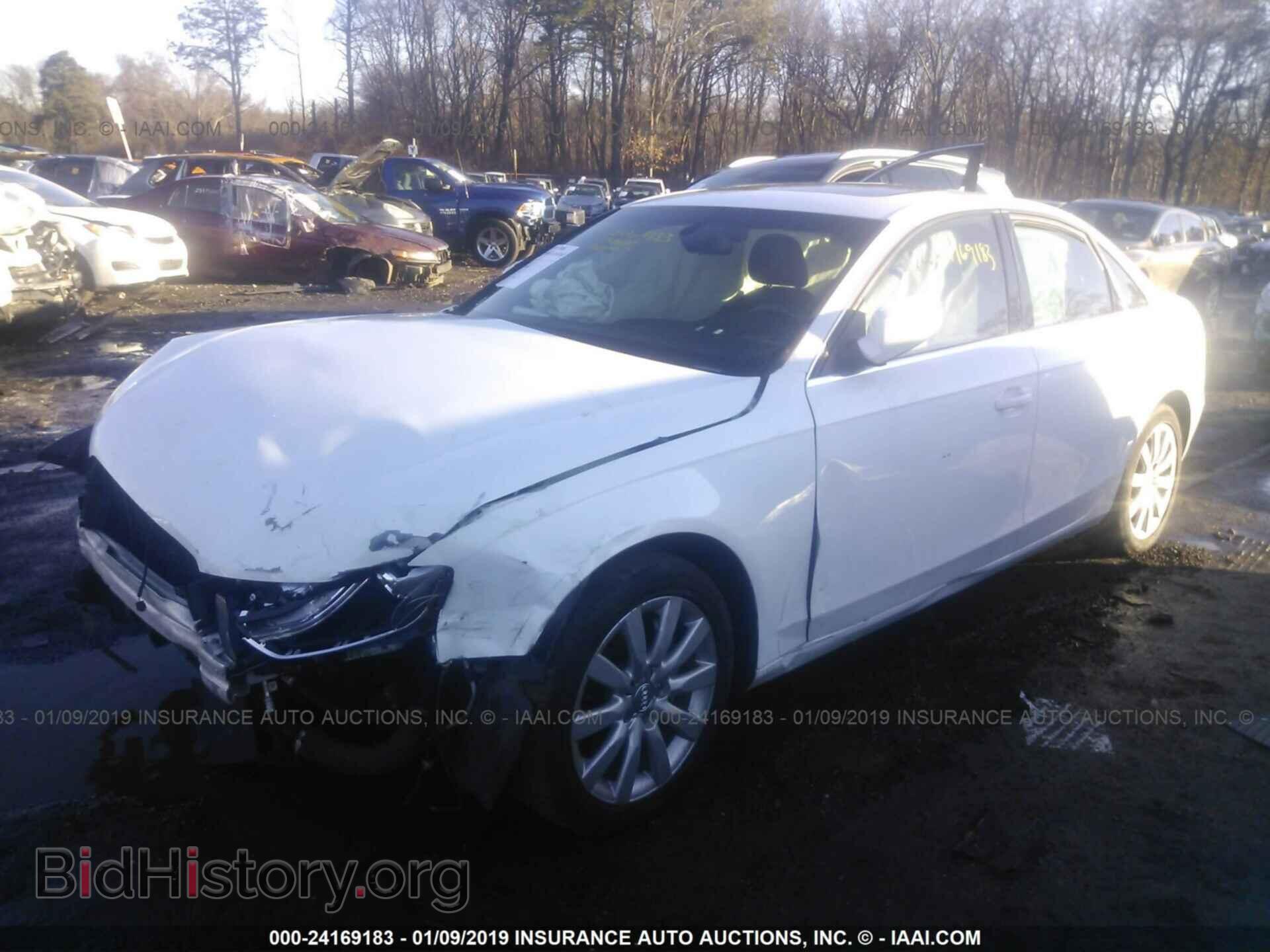 2013 AUDI A4 - VIN: WAUBFAFL9DN038797 - Photo 2