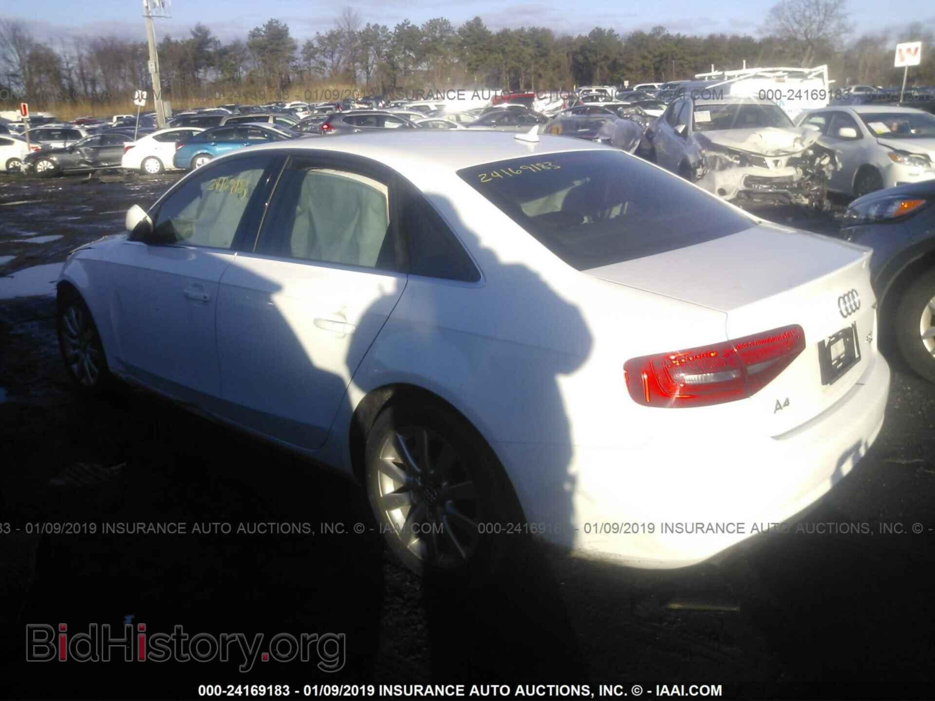 2013 AUDI A4 - VIN: WAUBFAFL9DN038797 - Photo 3