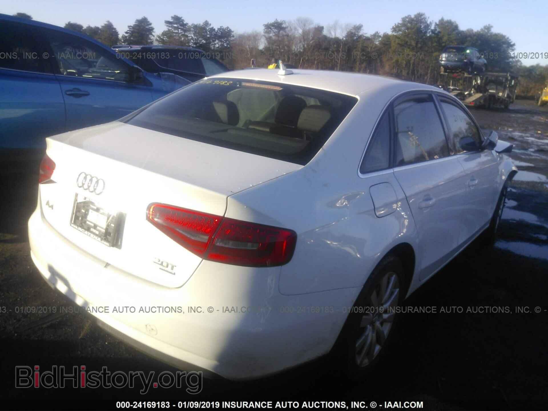 2013 AUDI A4 - VIN: WAUBFAFL9DN038797 - Photo 4
