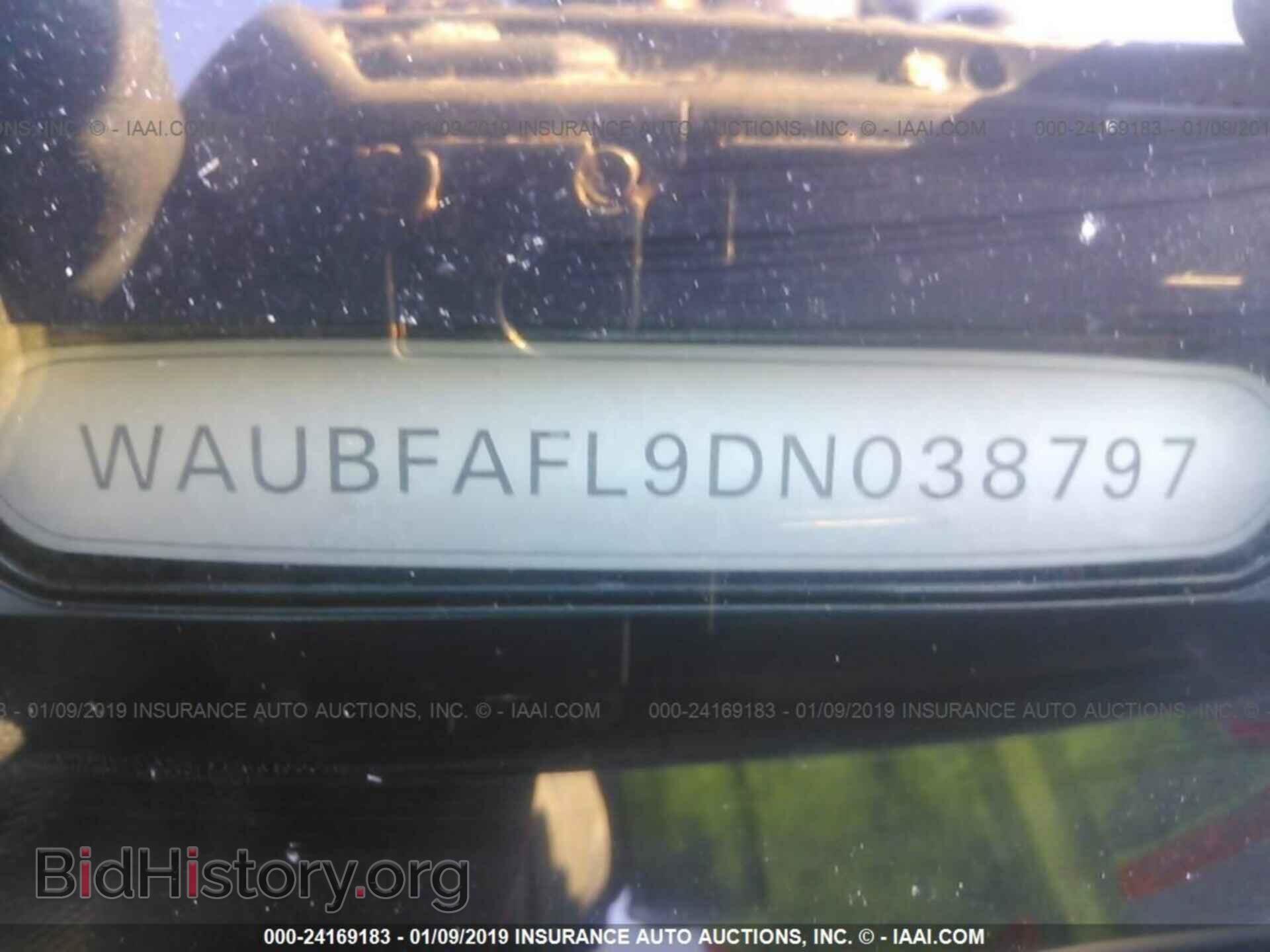 2013 AUDI A4 - VIN: WAUBFAFL9DN038797 - Photo 9