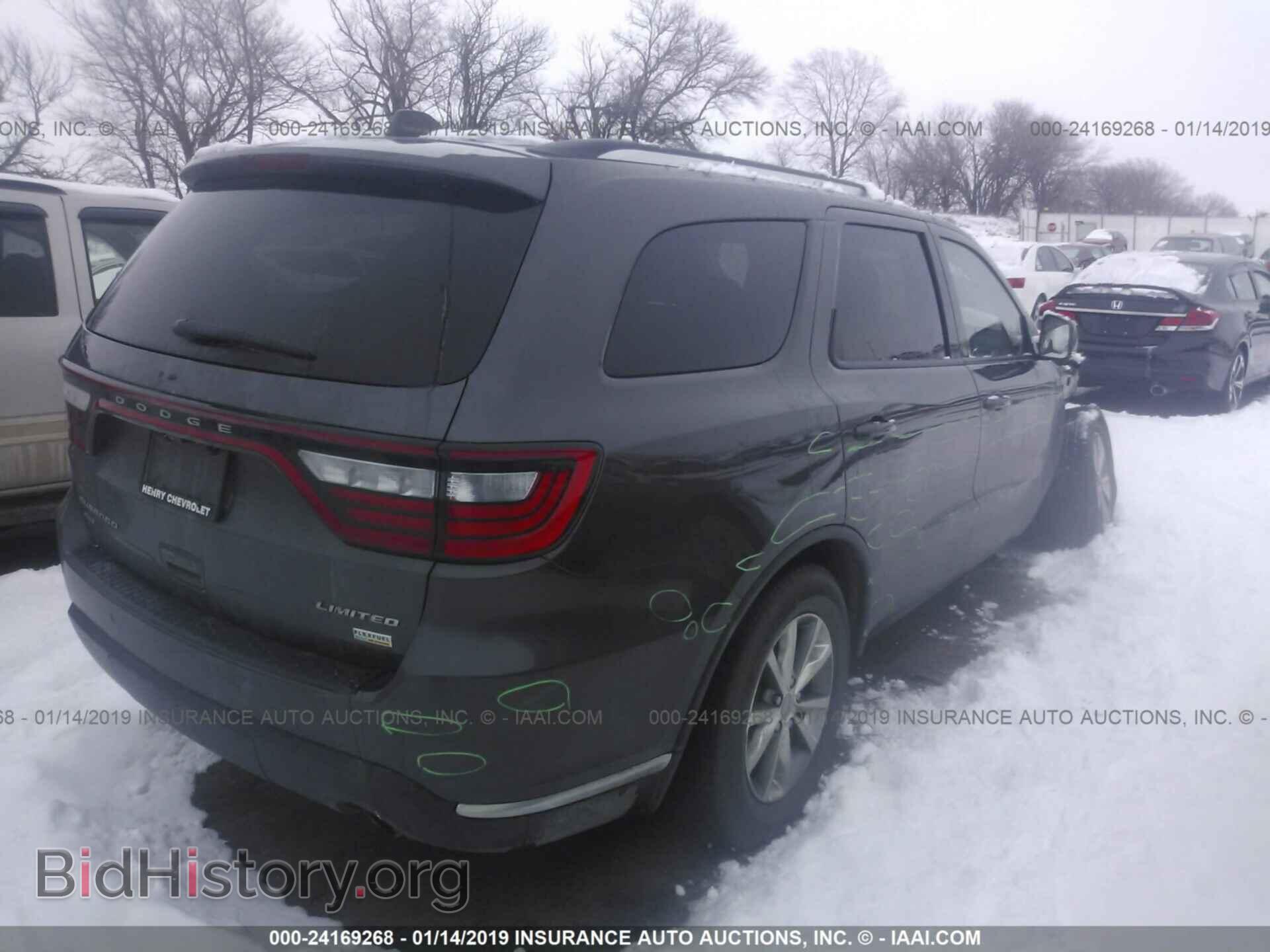 2014 DODGE DURANGO - VIN: 1C4RDJDG2EC450604 - Фото 4