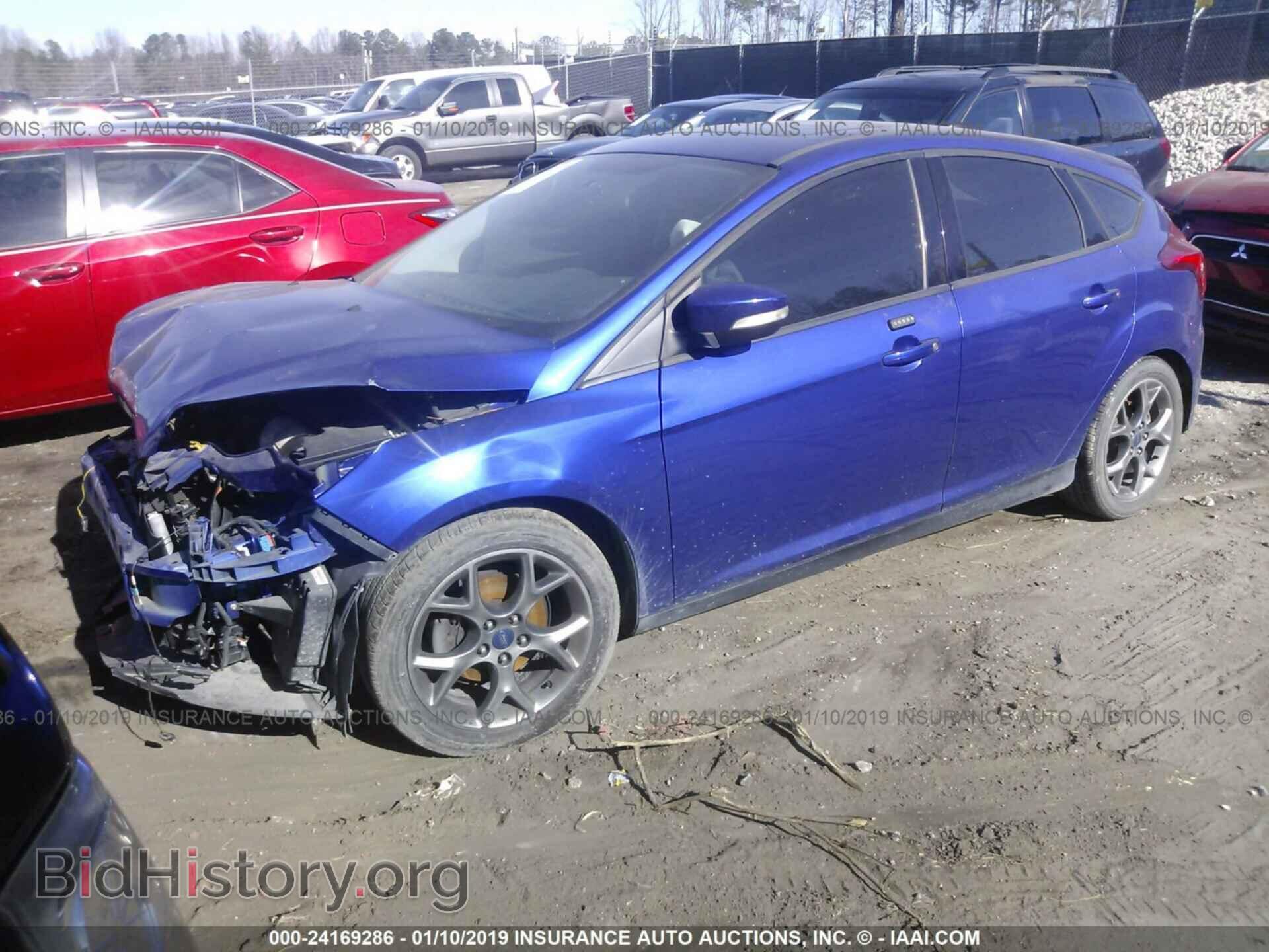 2014 FORD FOCUS - VIN: 1FADP3K27EL341484 - Фото 2