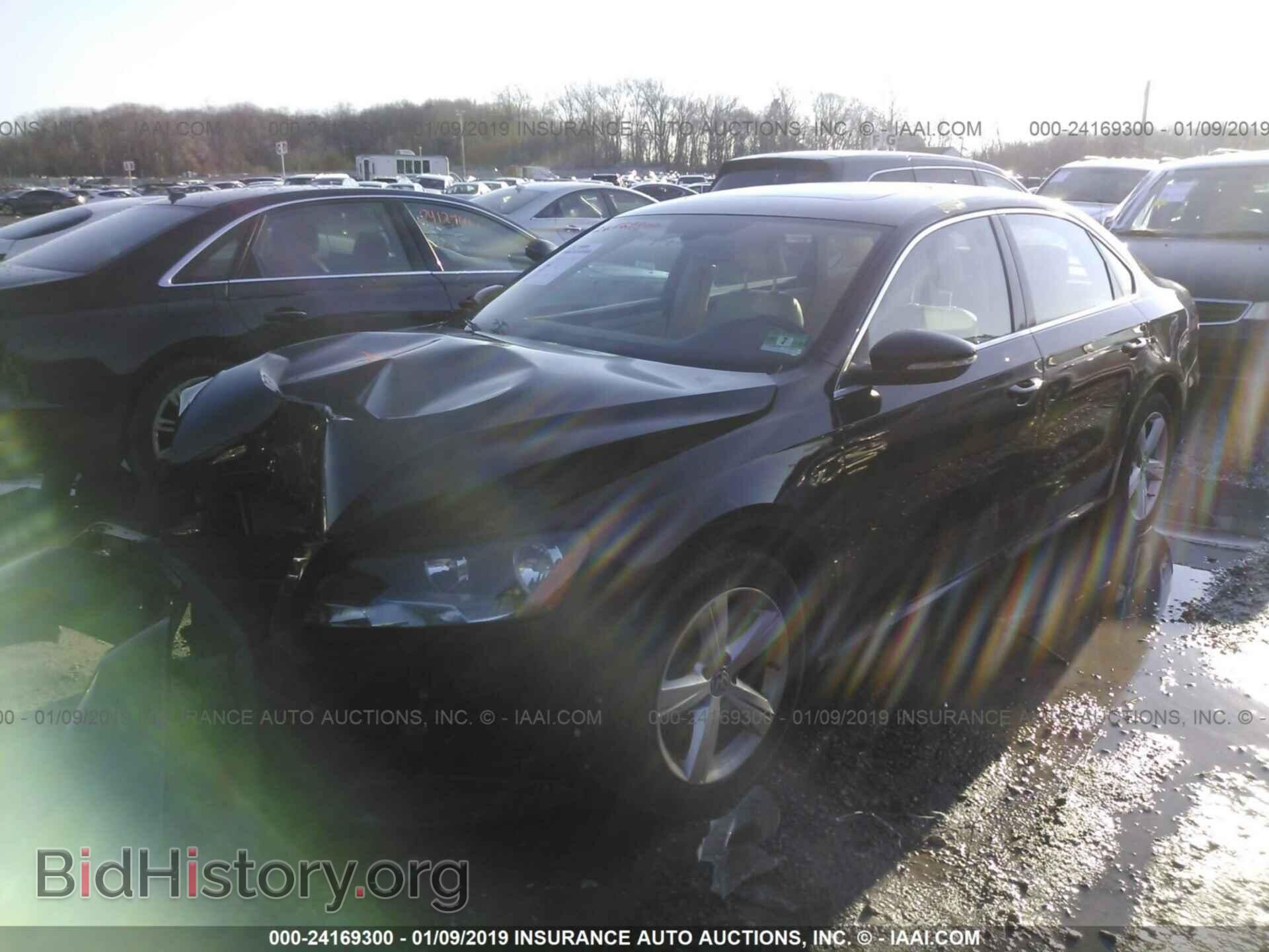 2012 VOLKSWAGEN PASSAT - VIN: 1VWBP7A37CC095193 - Фото 2