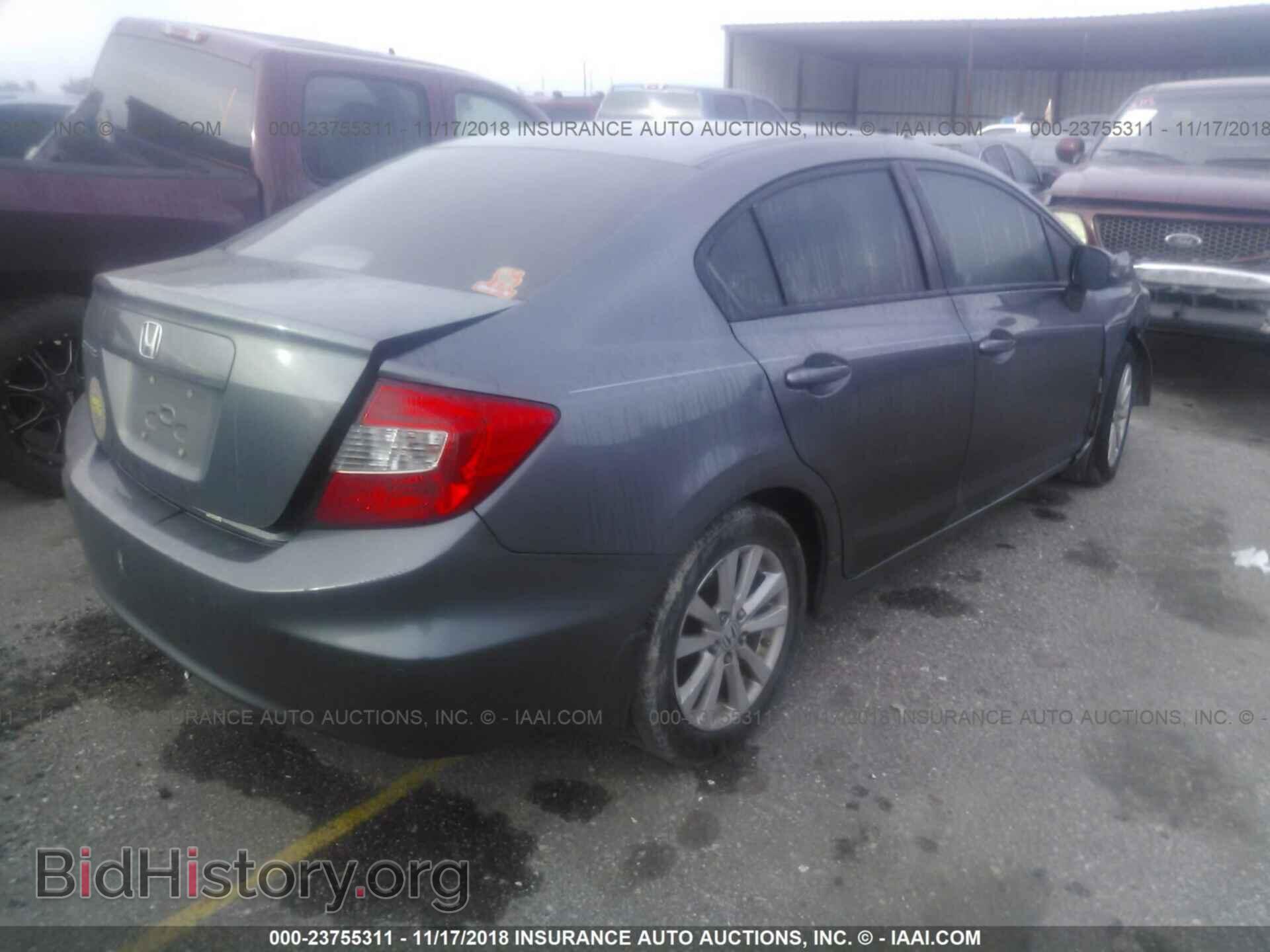 2012 HONDA CIVIC - VIN: 19XFB2F82CE046017 - Фото 4