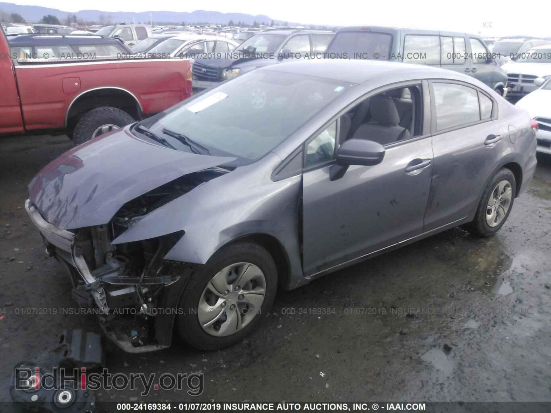 2014 HONDA CIVIC - VIN: 19XFB2F51EE273594 - Photo 2